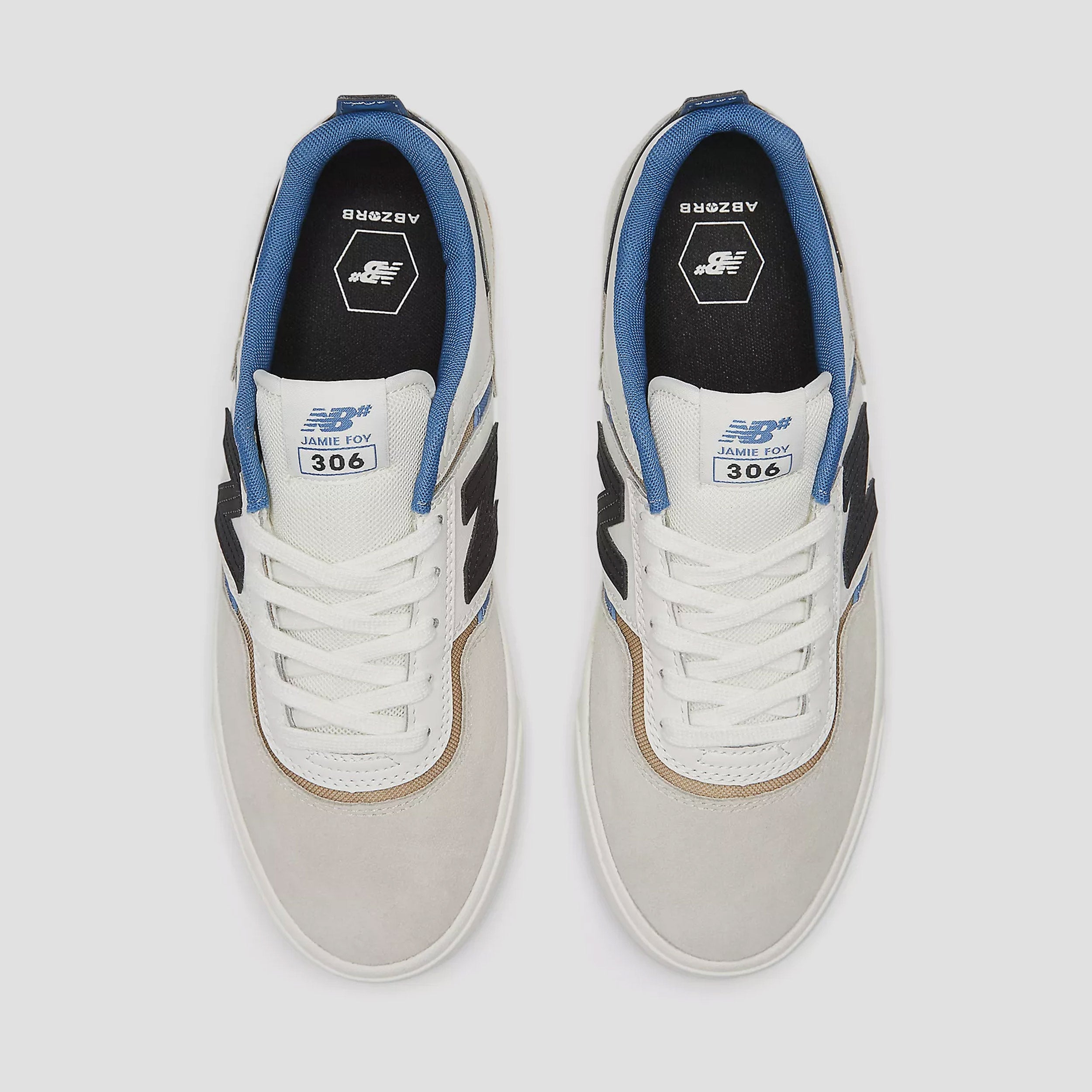 New Balance Jamie Foy 306 Skate Shoes Sea Salt / TImberwolf
