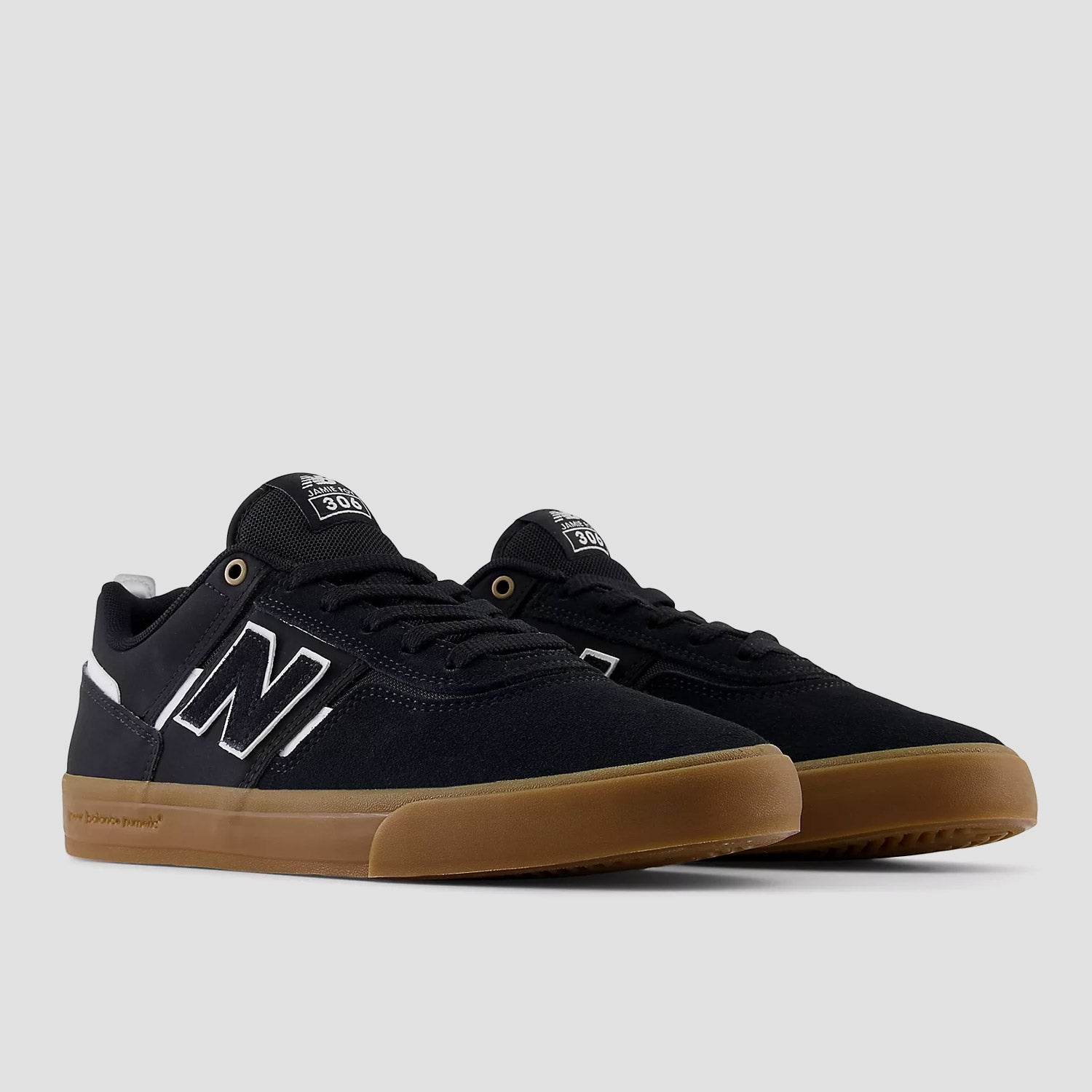 New Balance Jamie Foy 306 Skateboard Shoes Black / White / Gum