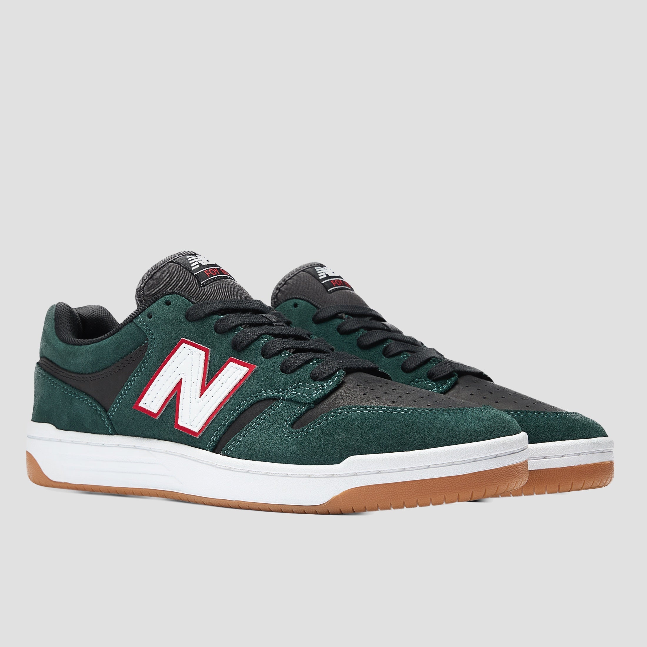 New Balance 480 Jamie Foy Skate Shoes Forest Green / Black