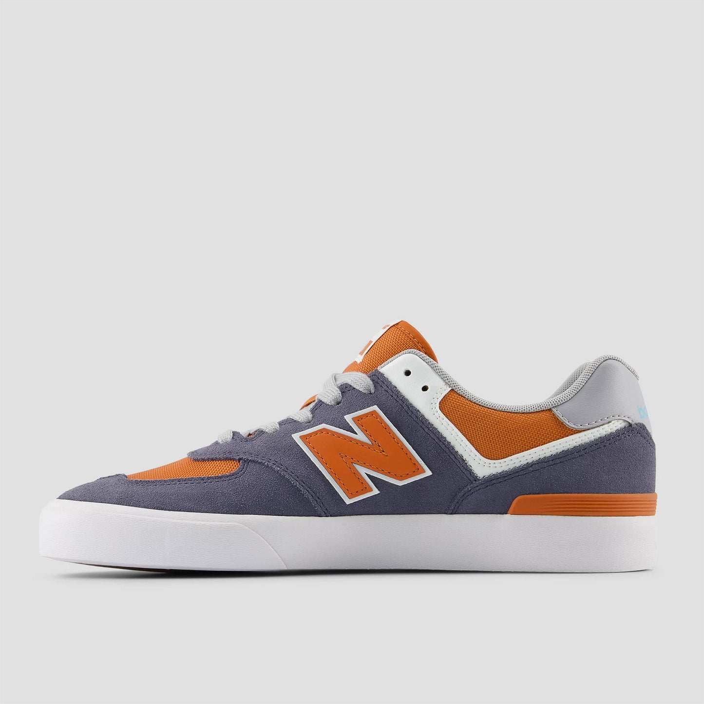 New Balance Numeric 574 Skate Shoes Grey / Orange