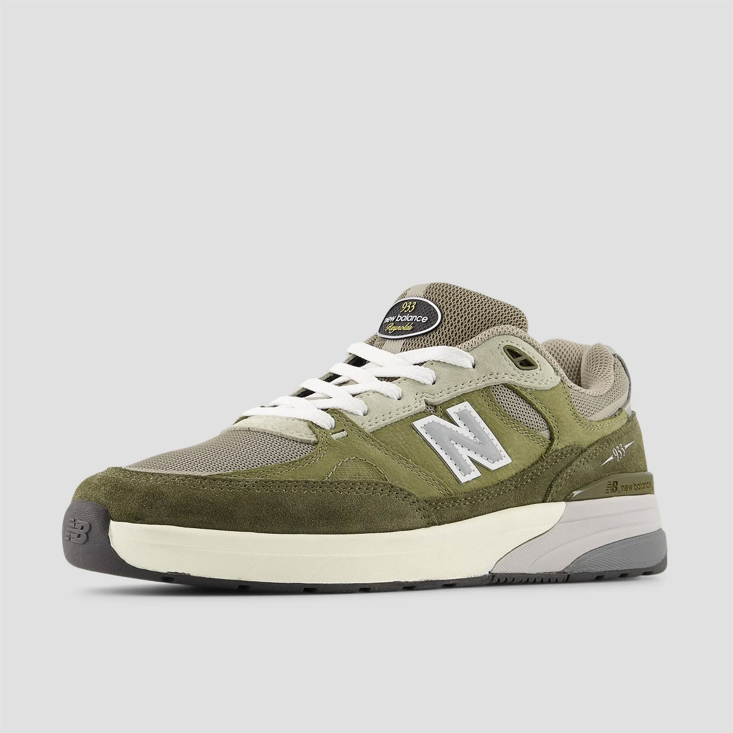 New Balance Andrew Reynolds 933 Skate Shoes Olivine / Dark Olivine