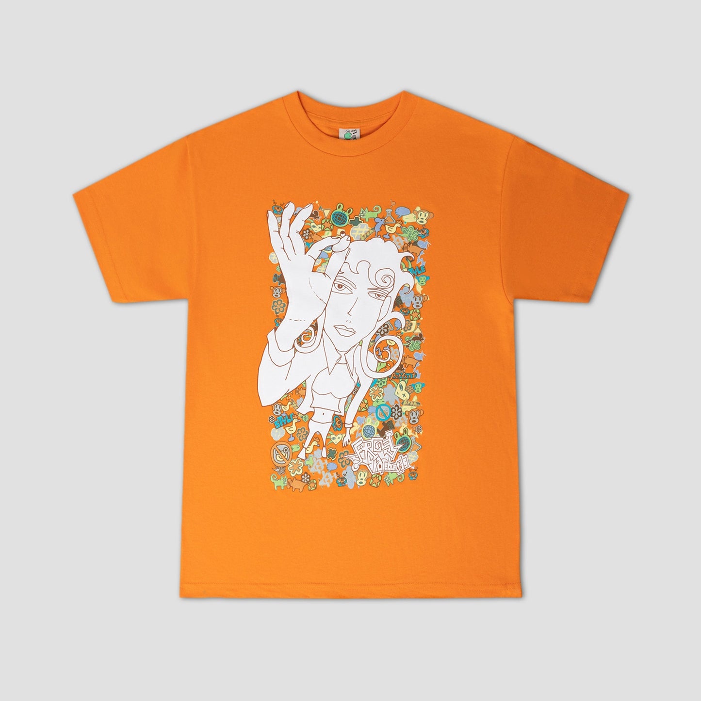 Frog No Frog Zone T-Shirt Orange