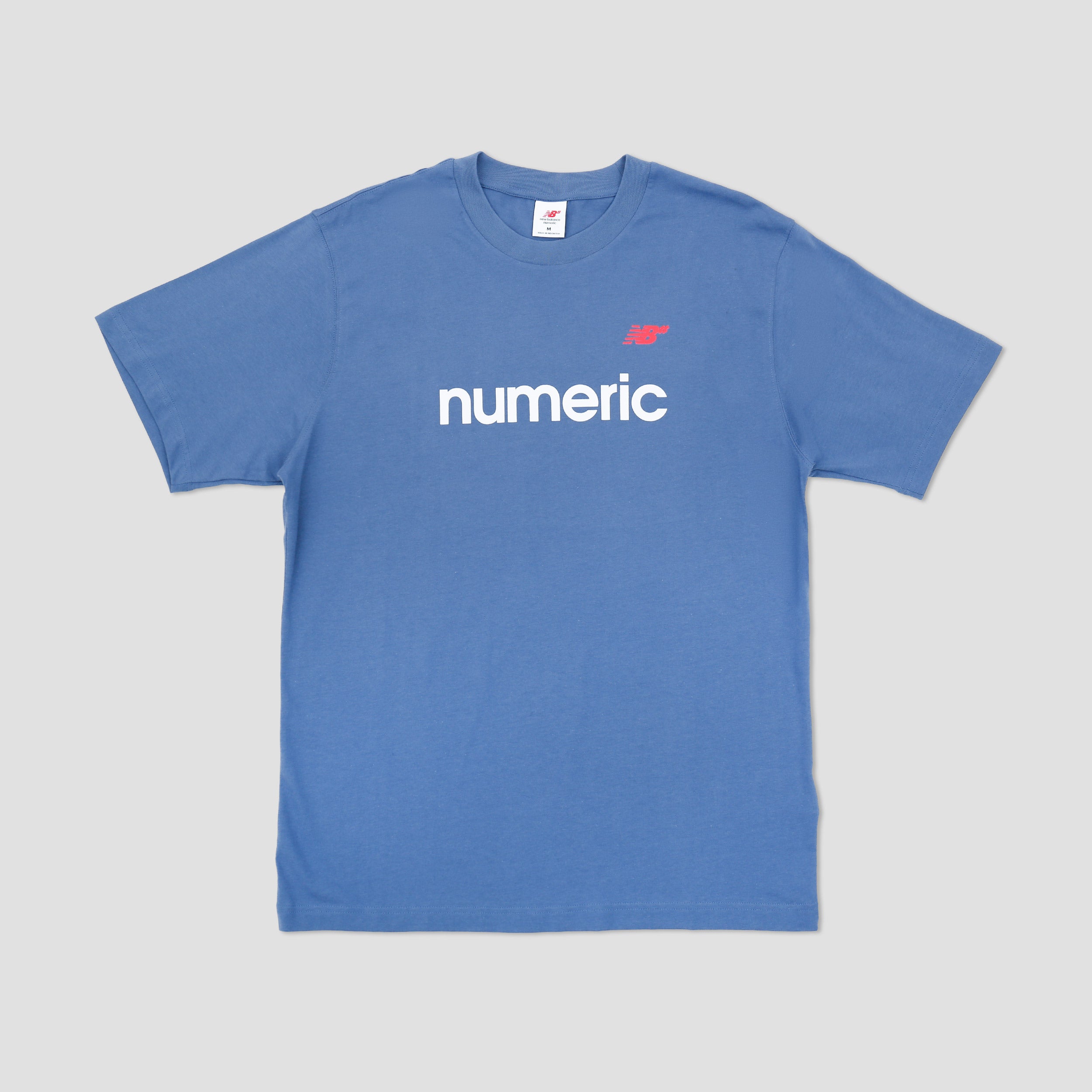 New Balance Numeric Linear Logo T-Shirt Vintage Indigo