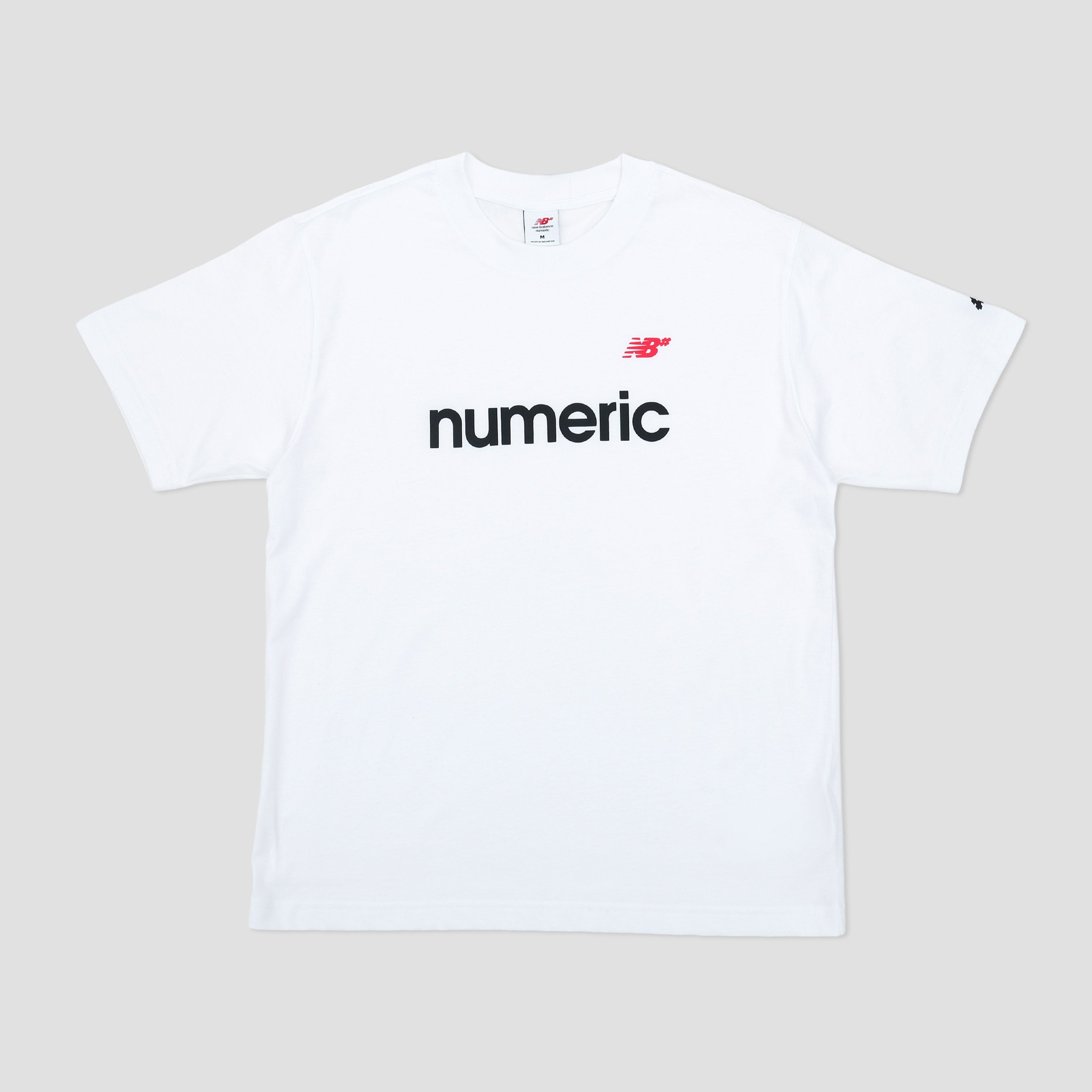 New Balance Numeric Linear Logo T-Shirt White