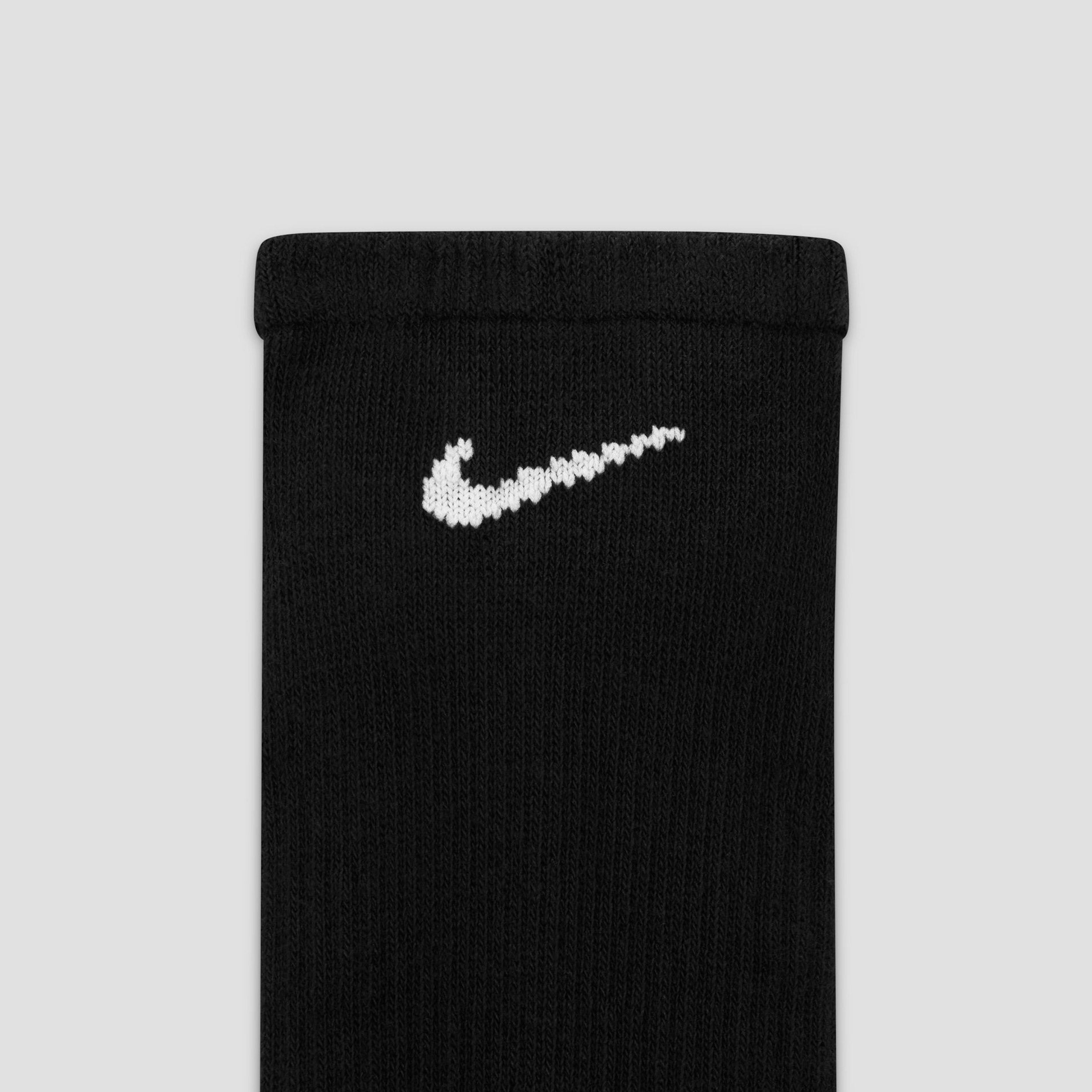 Nike Everyday Plus Cushioned Socks Low Black / White (6 pairs)
