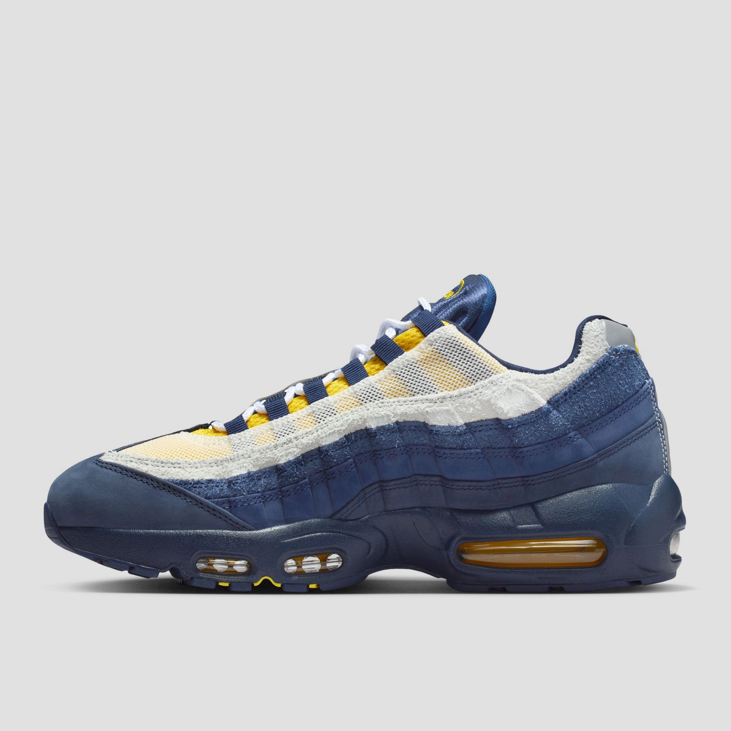 Nike SB Air Max 95 x Eric Koston Skate Shoes Obsidian / Speed Yellow