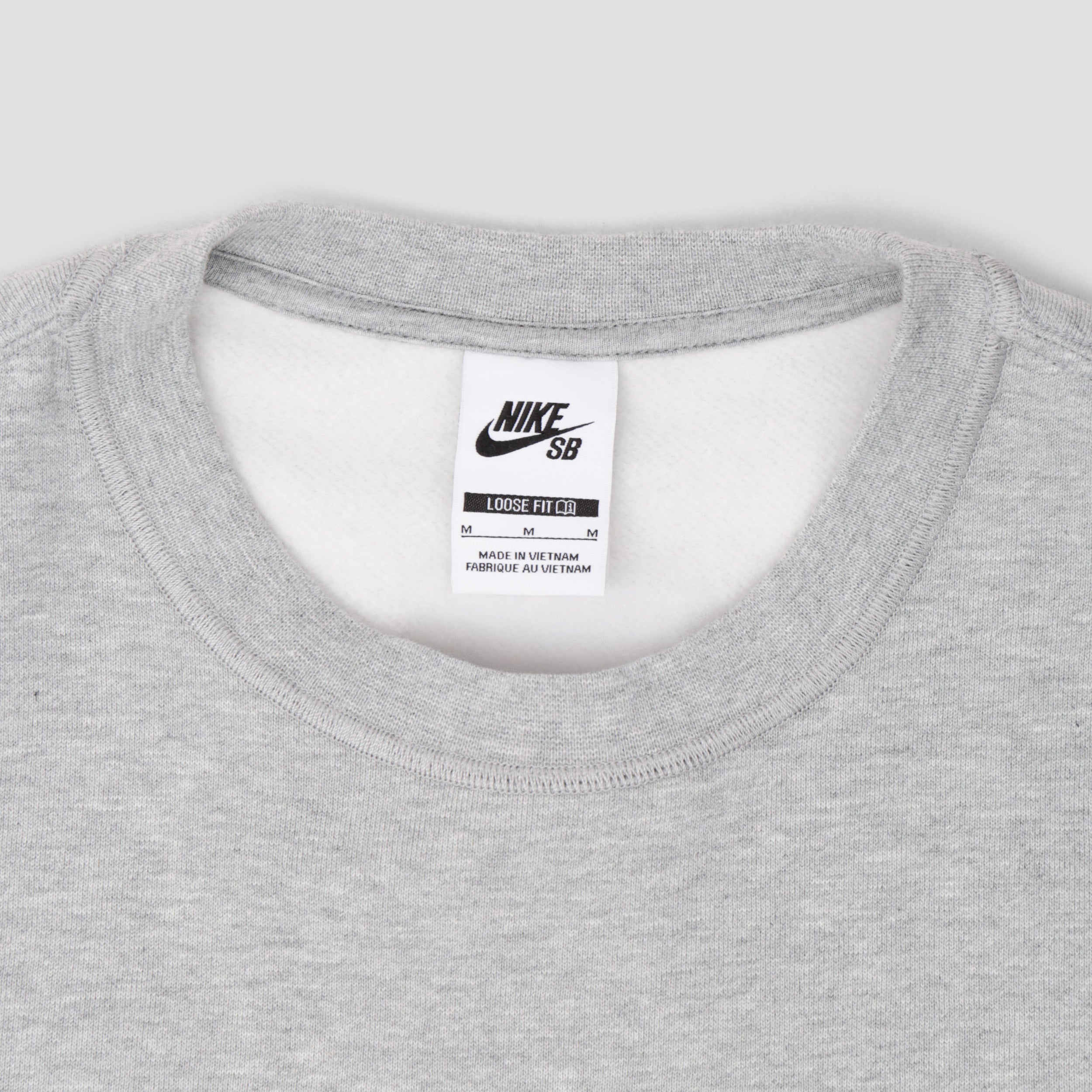 Nike SB BB Koston Fleece Crew Heather Grey