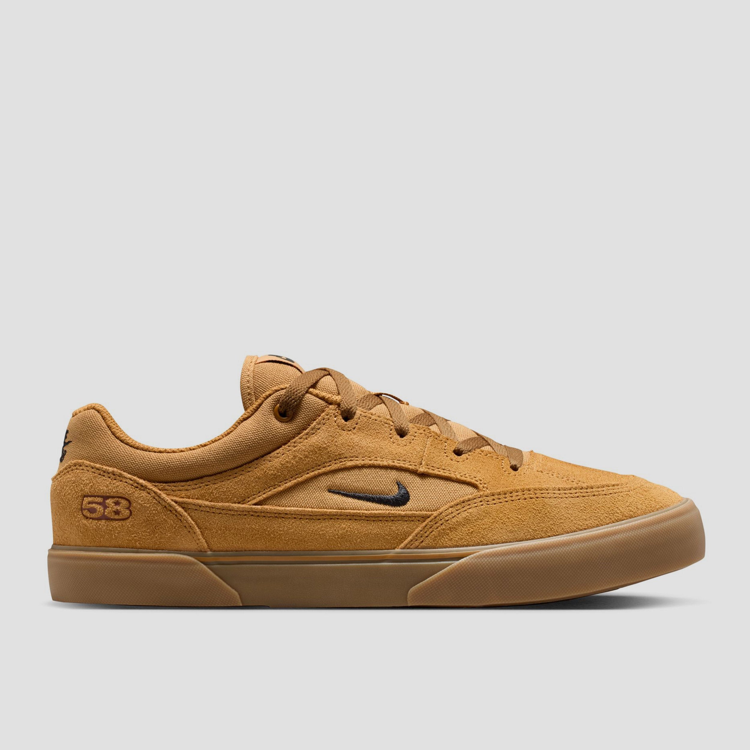 Nike SB Malor TE Skate Shoes Wheat / Black Wheat Gum / Light Brown