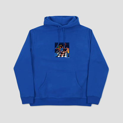 Skateboard Cafe Old Duke Hood Royal Blue