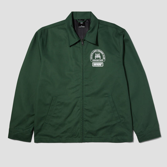 HUF x Land Cruiser Parts & Service Jacket Forest Green