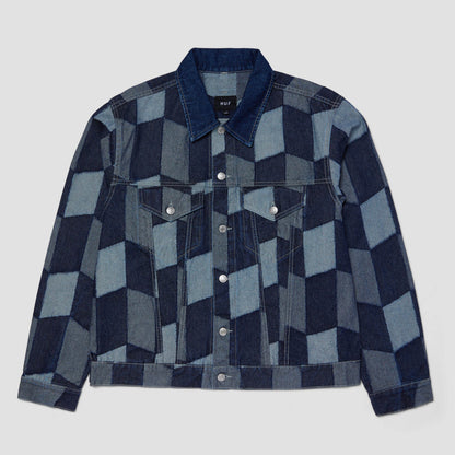 HUF Patchwork Denim Jacket Denim