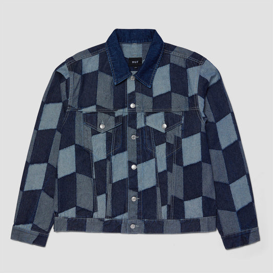 HUF Patchwork Denim Jacket Denim