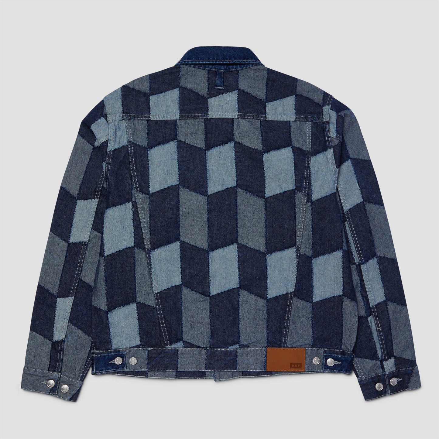 HUF Patchwork Denim Jacket Denim