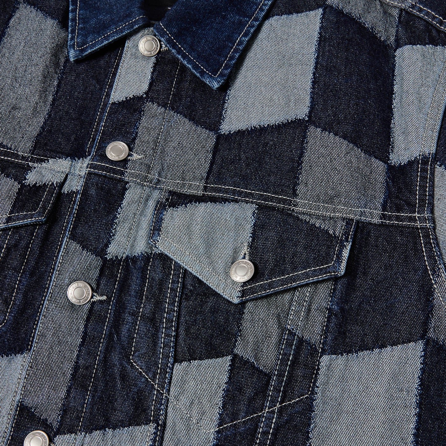 HUF Patchwork Denim Jacket Denim