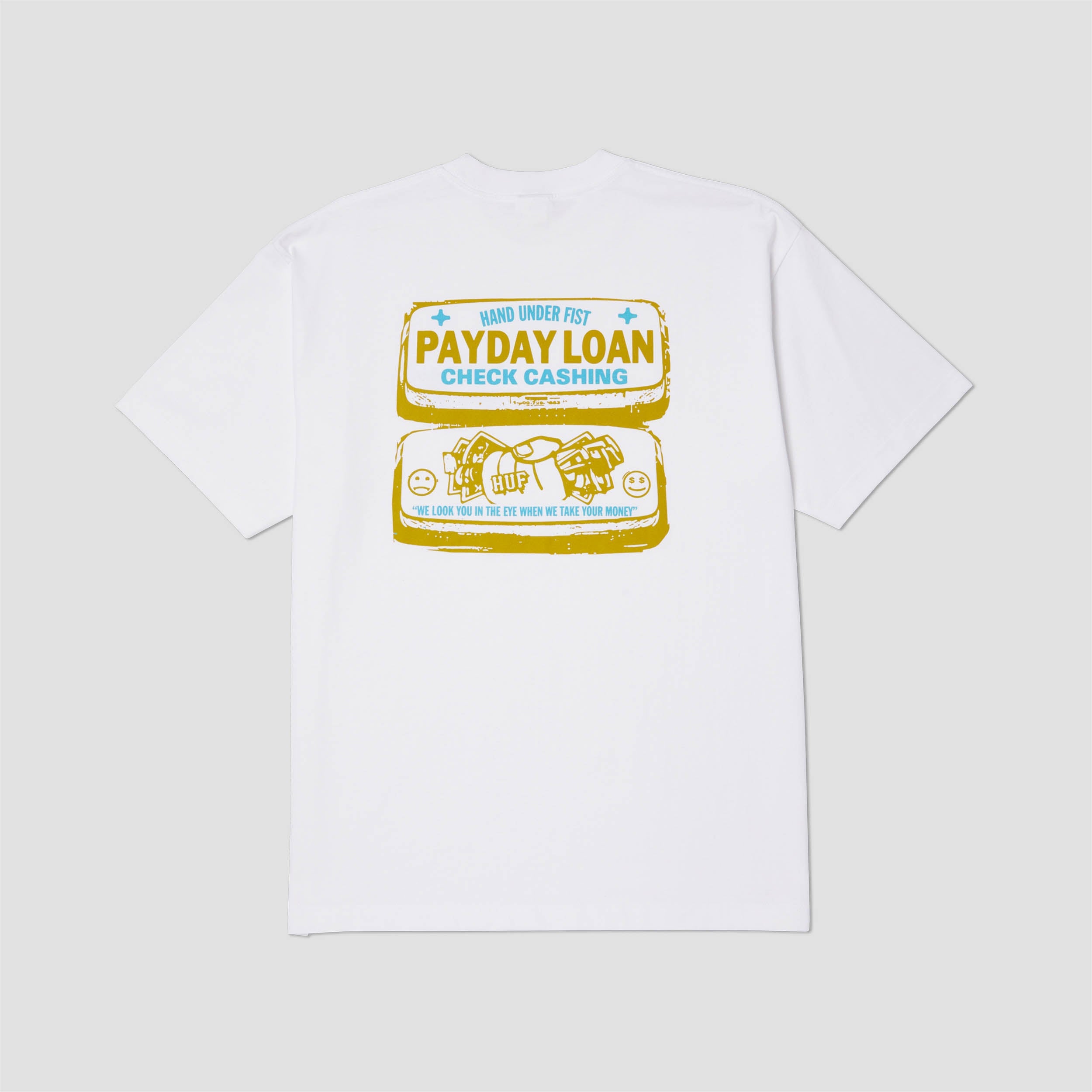 HUF Pay Day Shortsleeve T-Shirt White