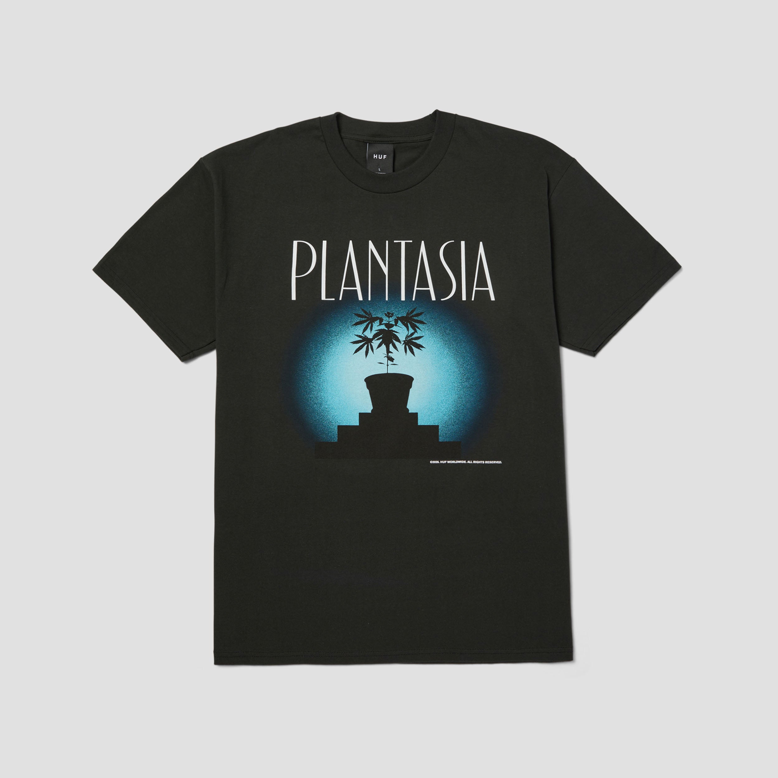 HUF Plantasia T-Shirt Vintage Black