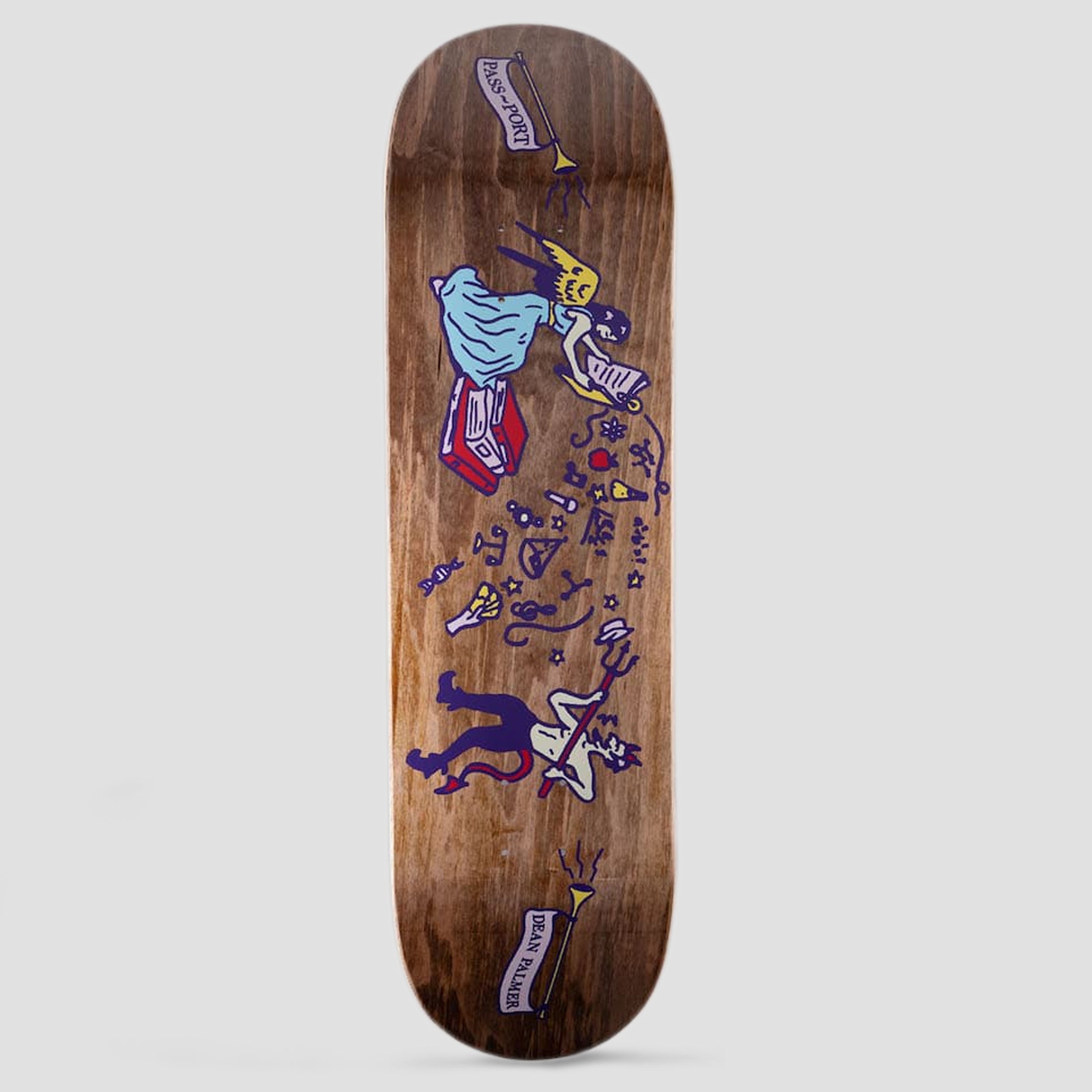 Passport 8 Angel vs Devil Pro Series Dean Skateboard Deck