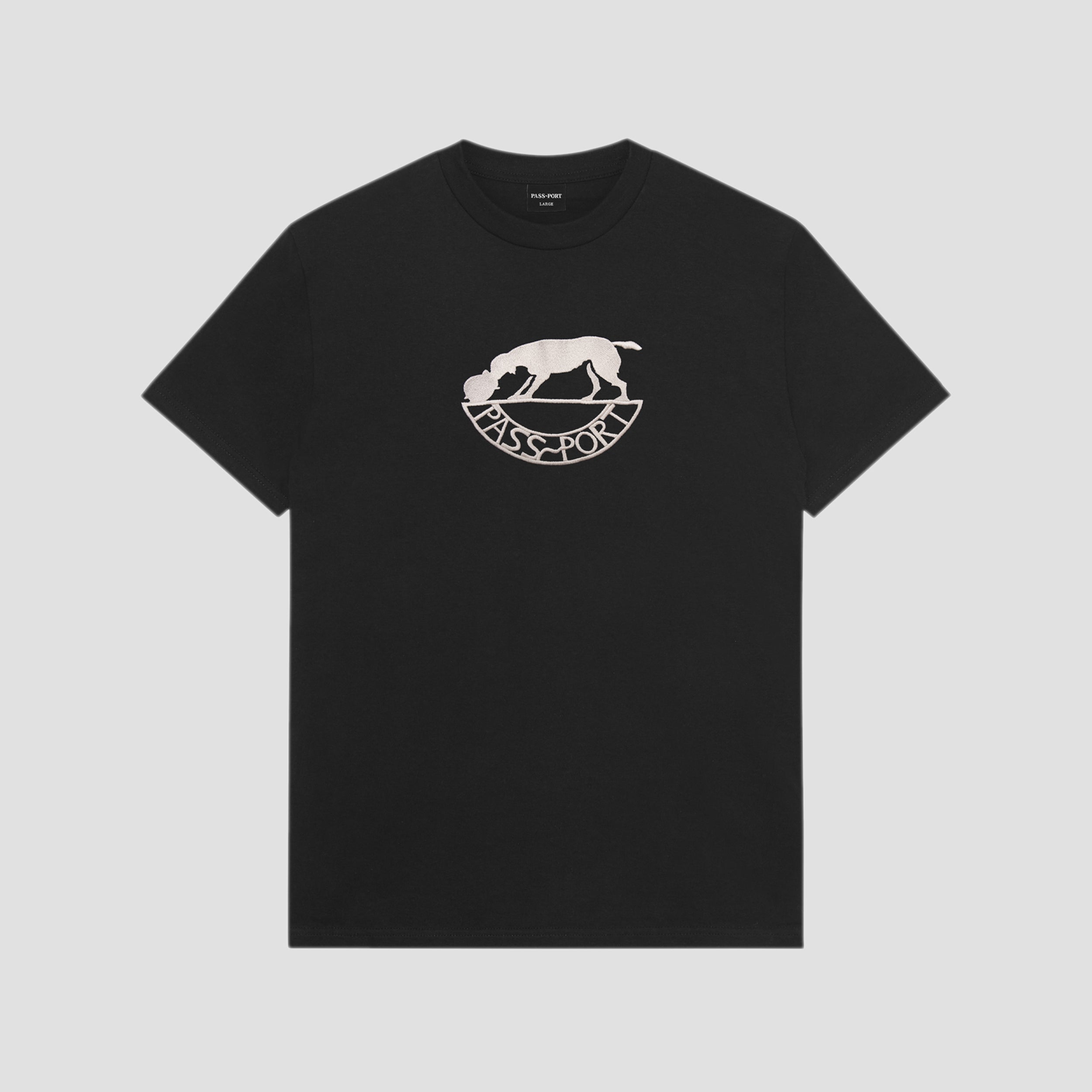Passport Fretworks T-Shirt Black