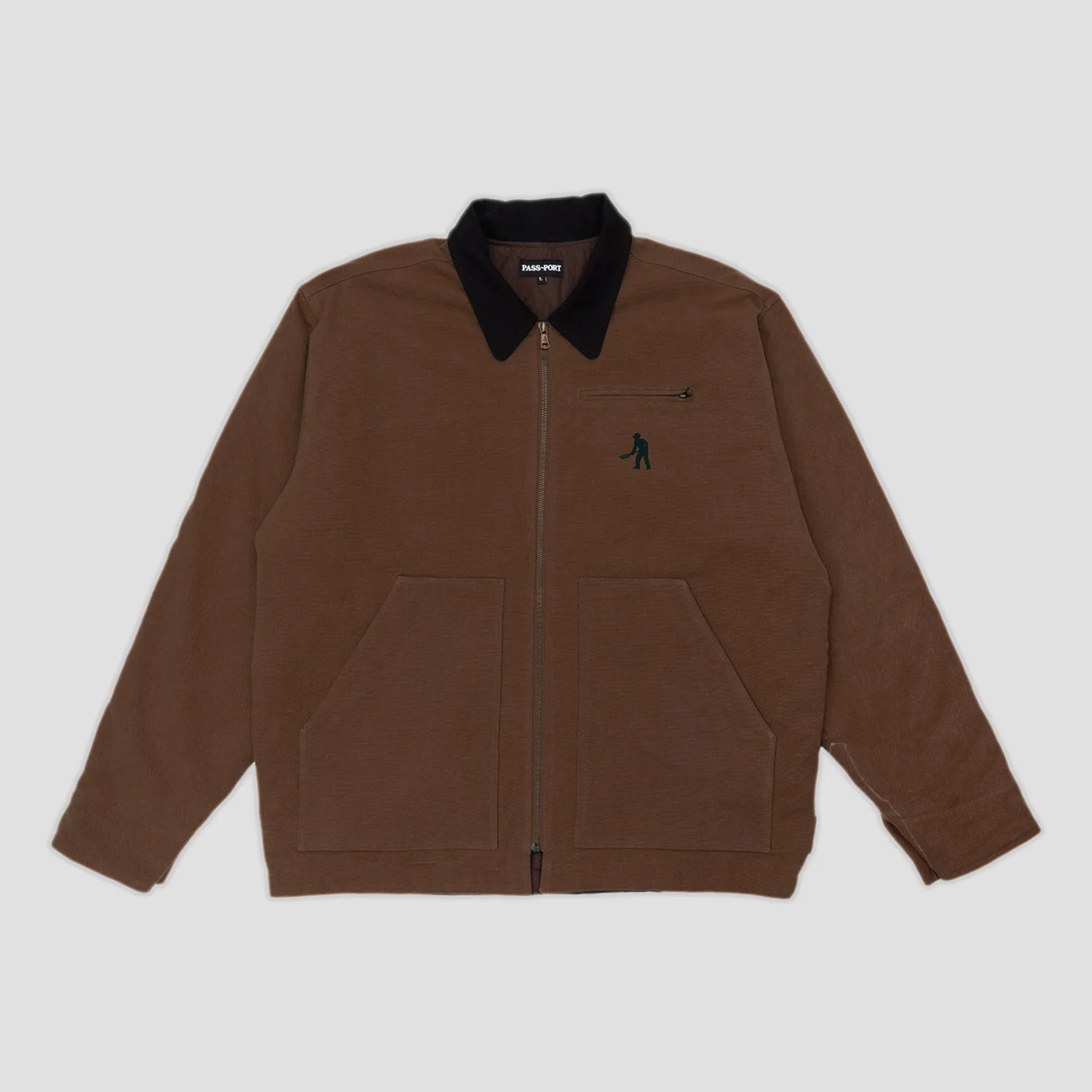 Passport Packers Jacket Brown