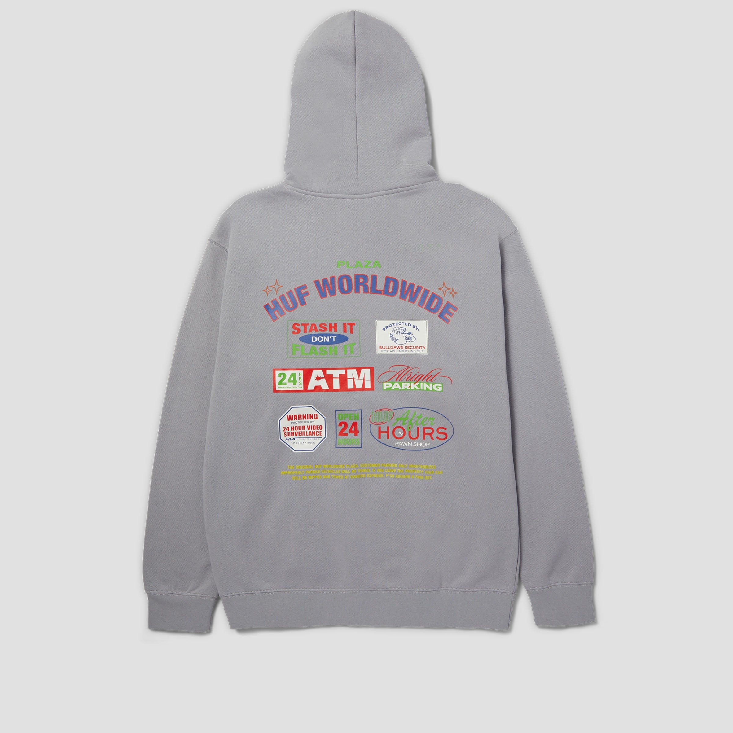 HUF Promo Hood Lilac Chalk