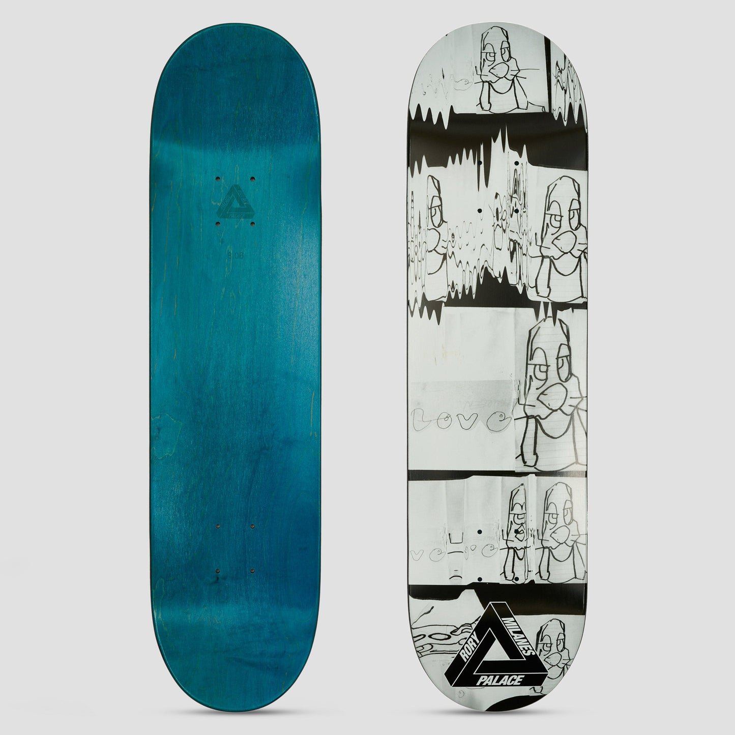 Palace 8.06 Rory Pro S35 Skateboard Deck