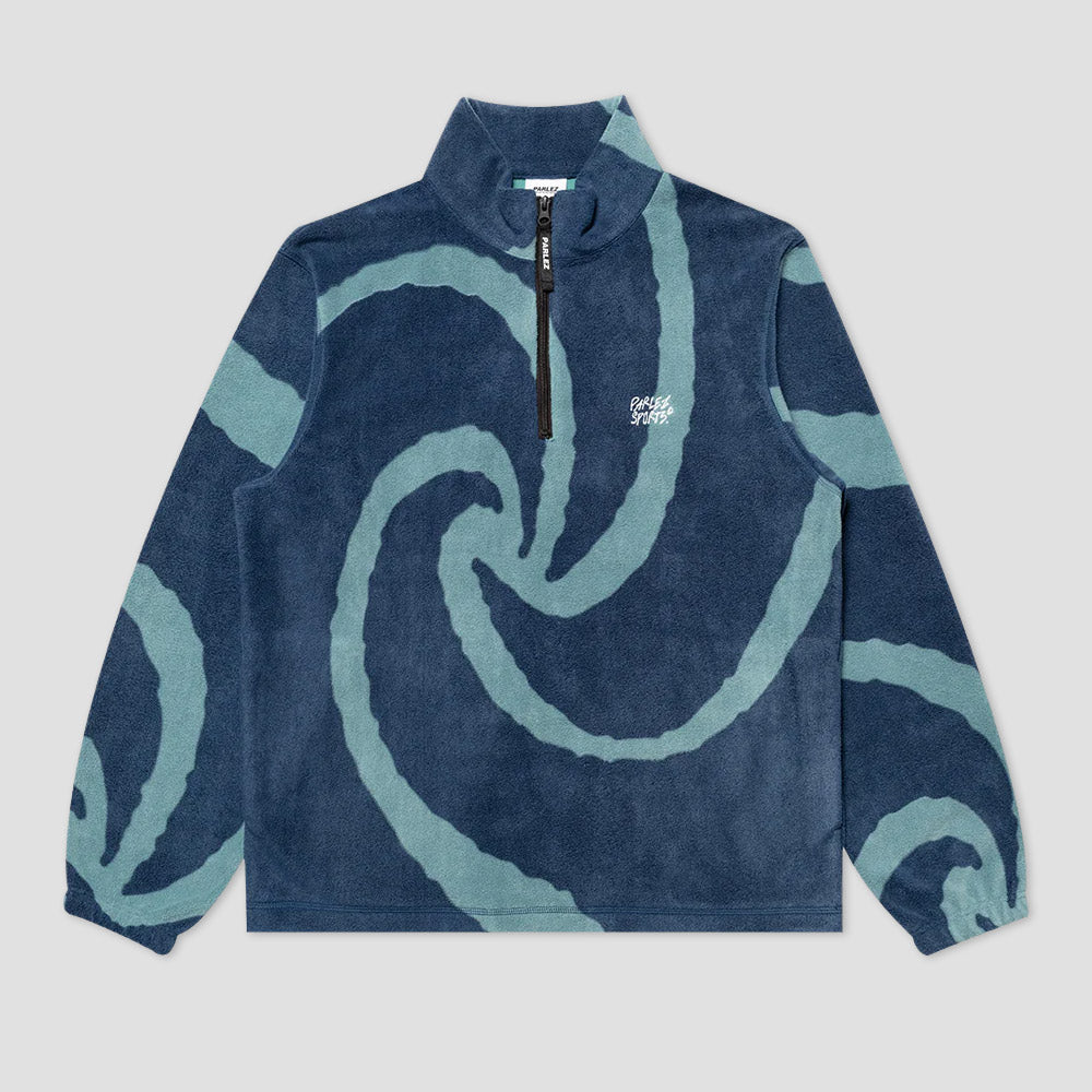 Parlez Chevy 1/4 Zip Fleece Lagoon