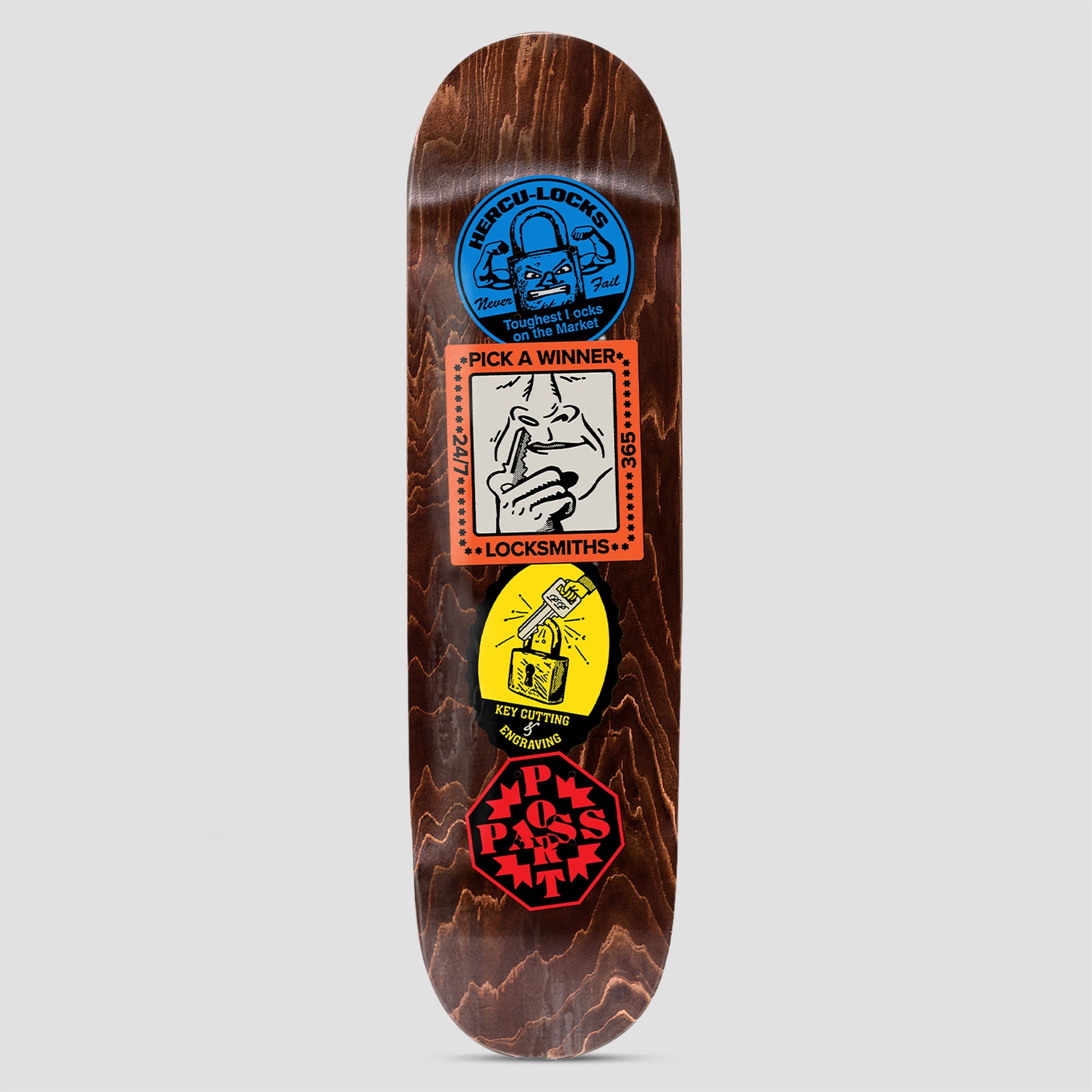 Passport 8.874 Coaster Series Locksmith Skateboard Deck