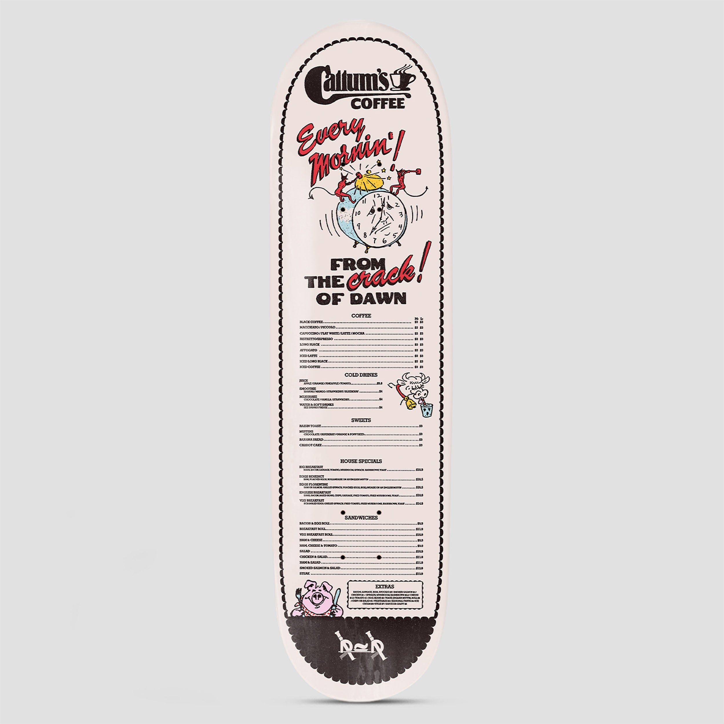 Passport 8.5 Menu Pro Series Callum Skateboard Deck