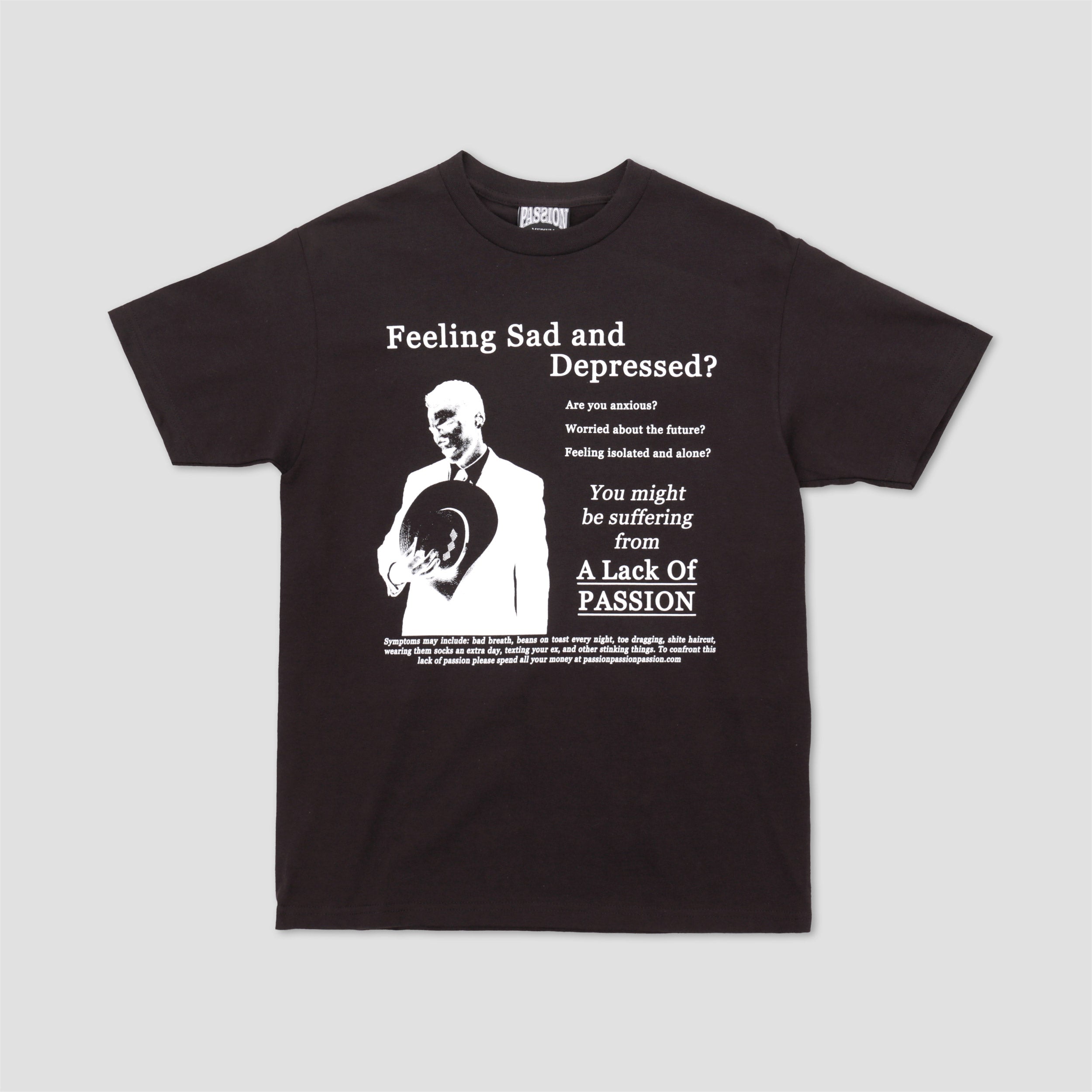 Passion Helpline T-Shirt Black