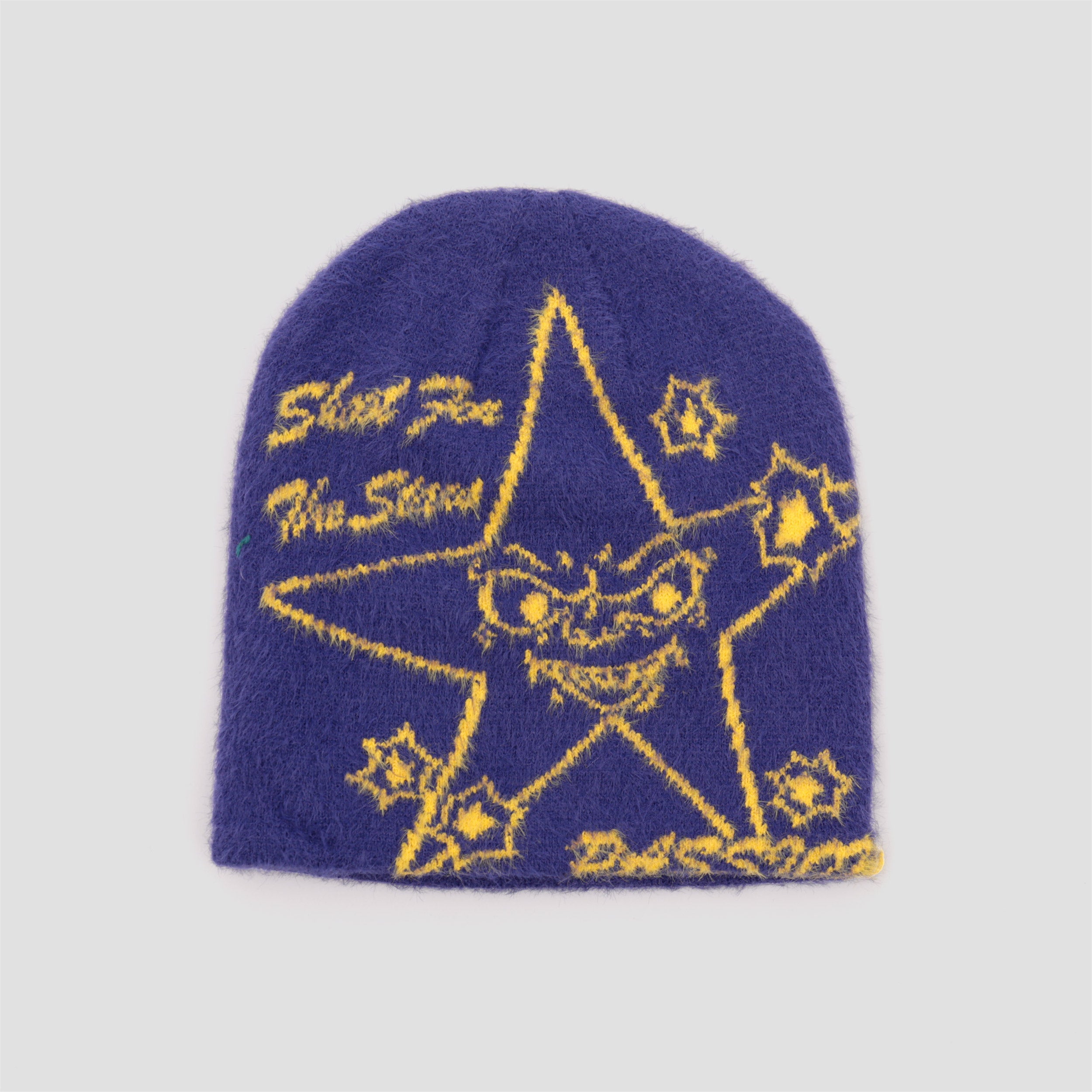 Passion Target Practice Fohair Beanie Navy