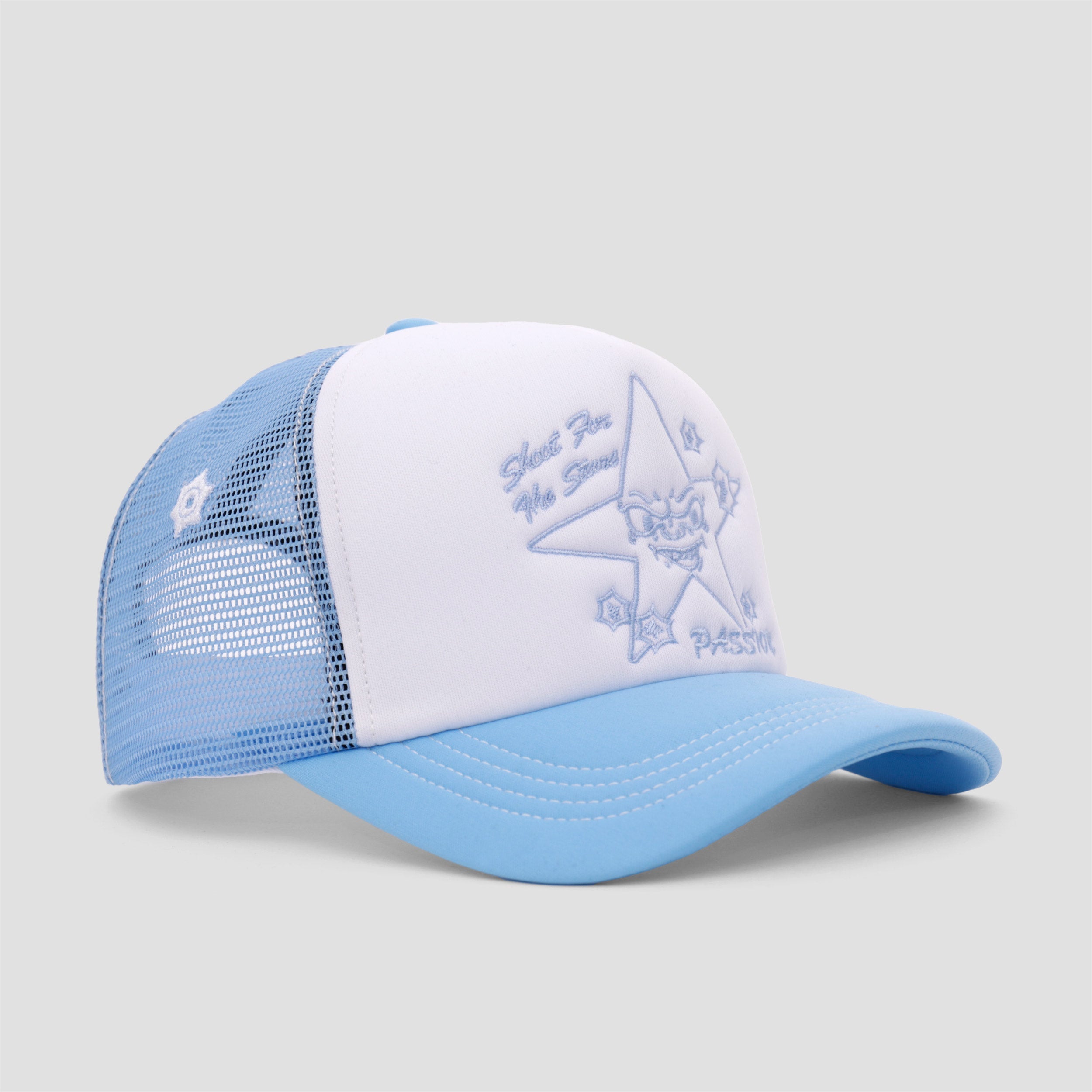 Passion Target Practice Trucker Cap Baby Blue