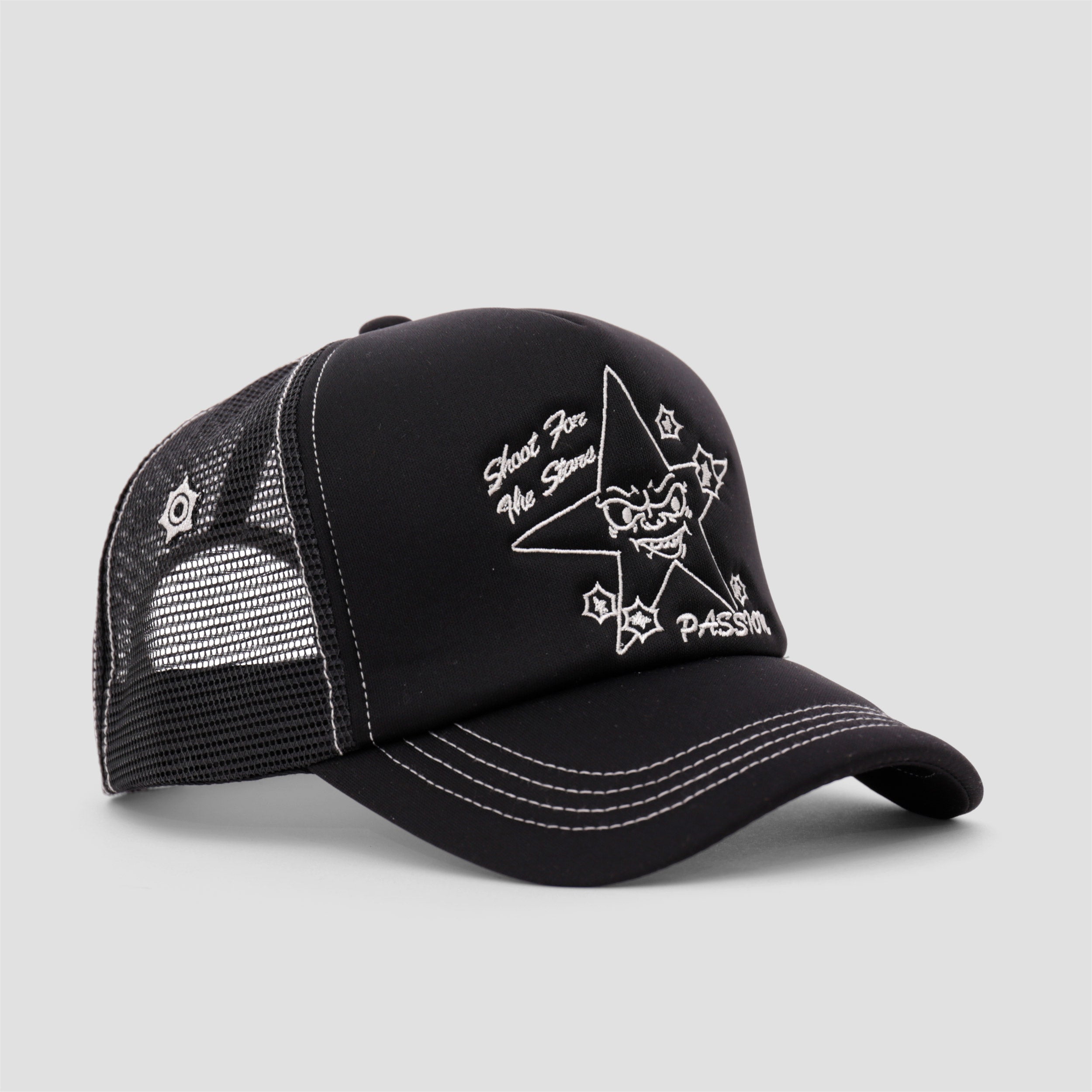 Passion Target Practice Trucker Cap Black
