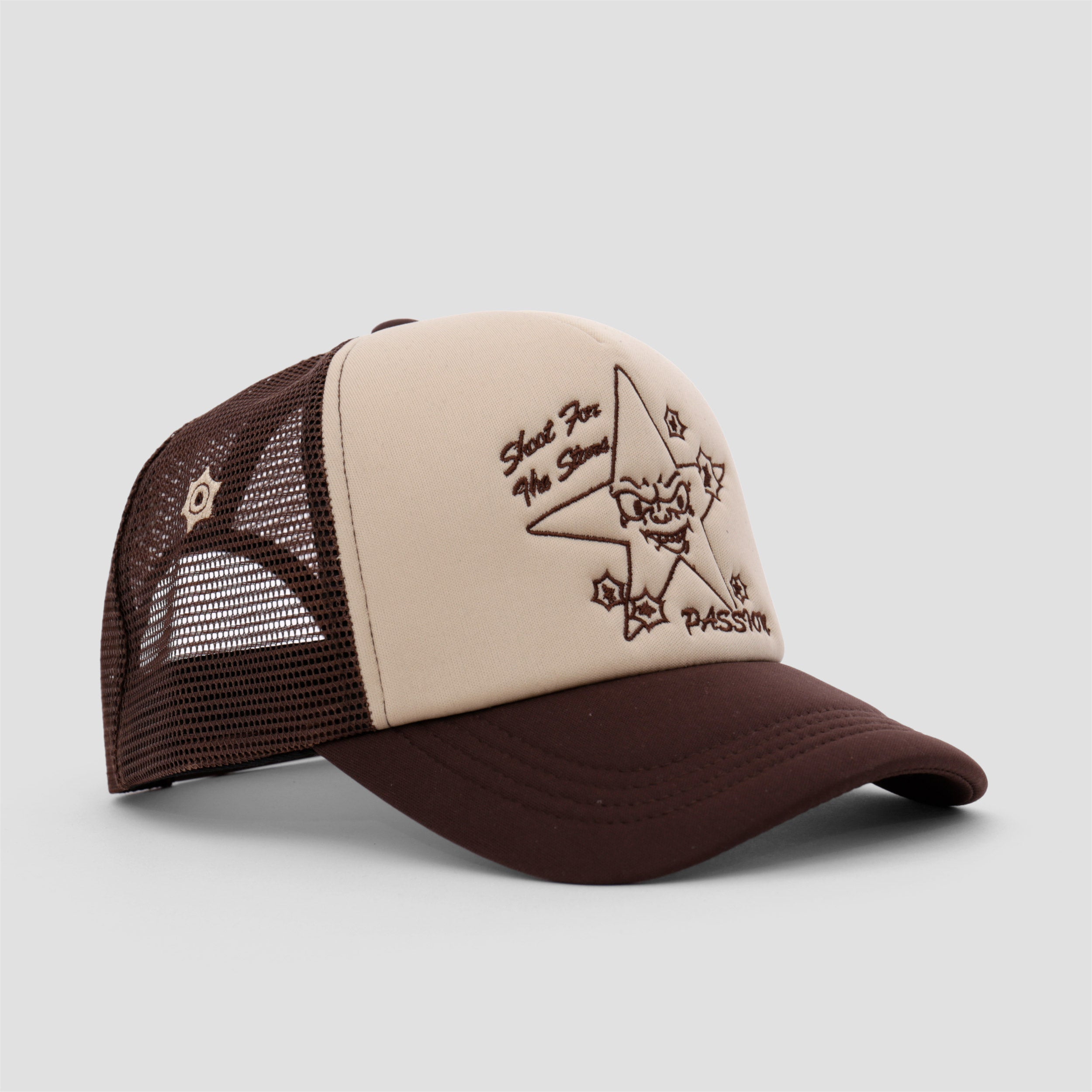 Passion Target Practice Trucker Cap Caramel
