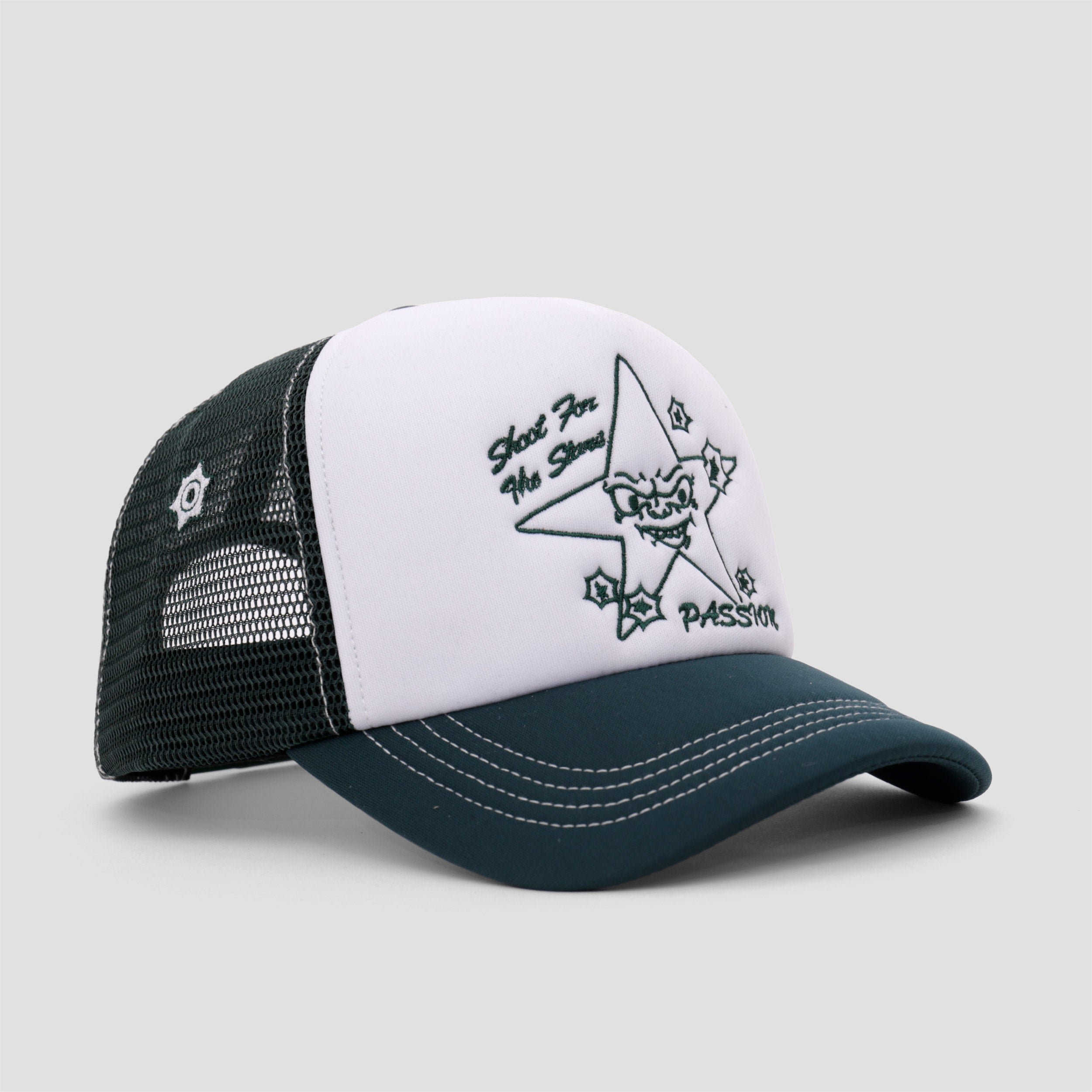 Passion Target Practice Trucker Cap Green