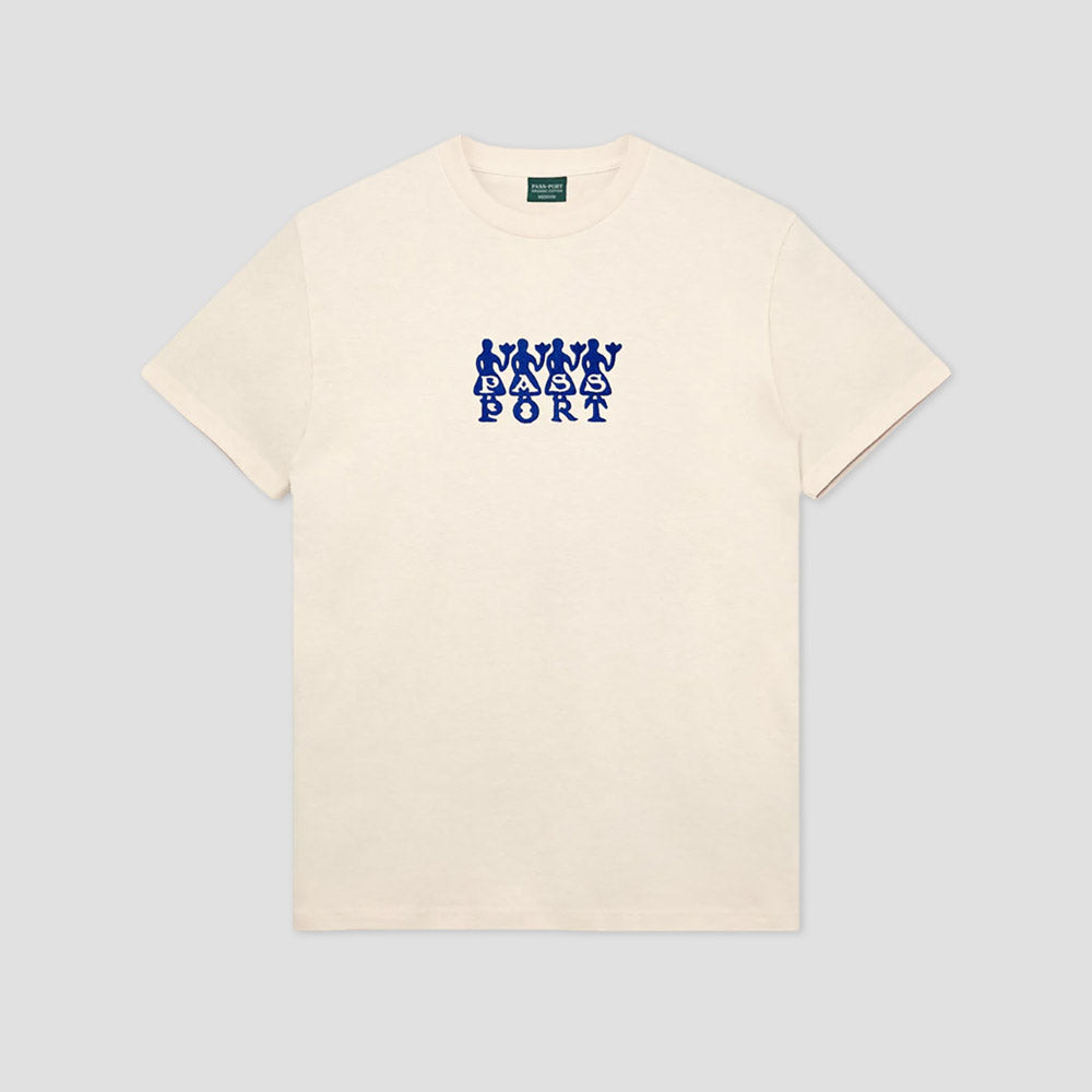 Passport 4 Flowers Organic Cotton T-Shirt Off White