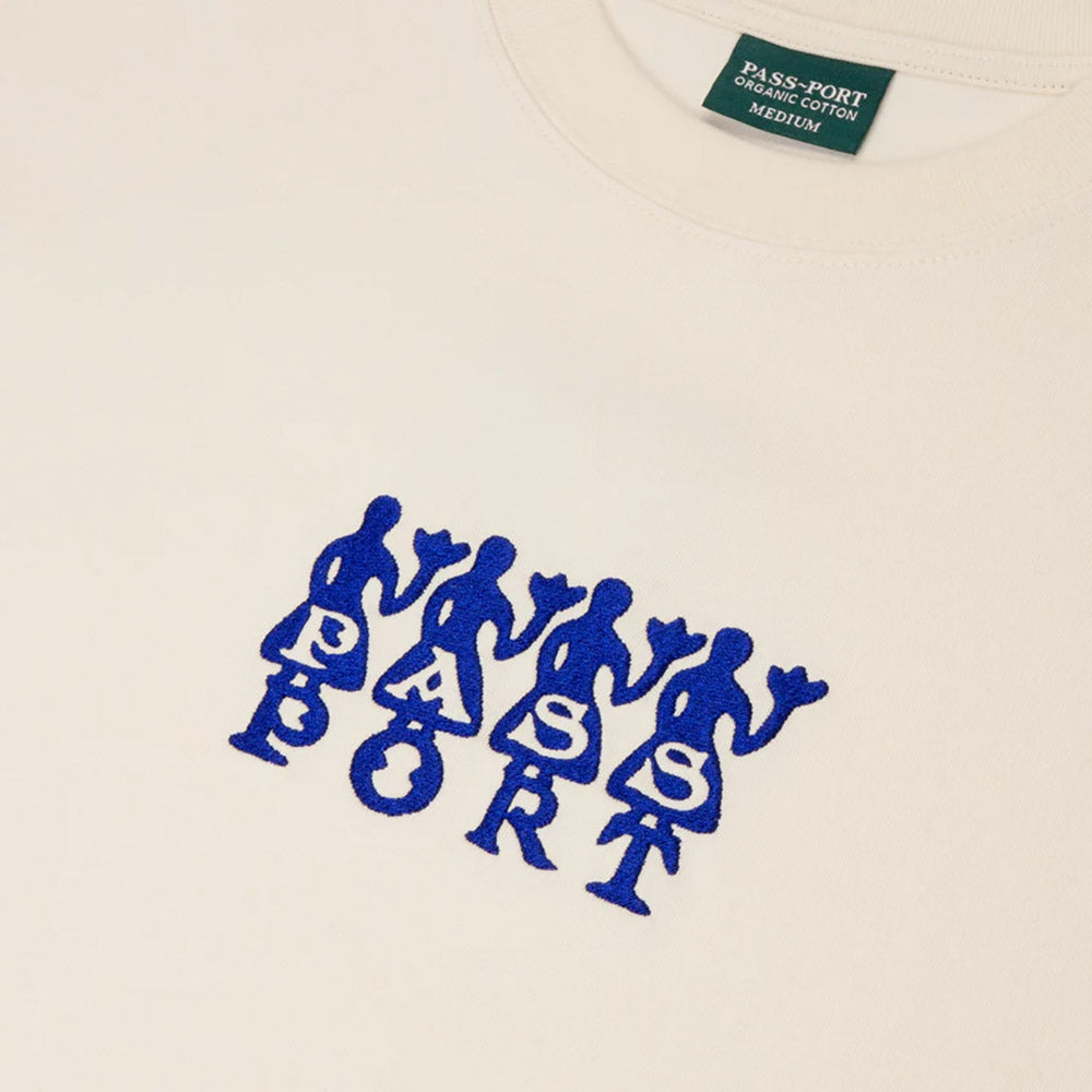 Passport 4 Flowers Organic Cotton T-Shirt Off White