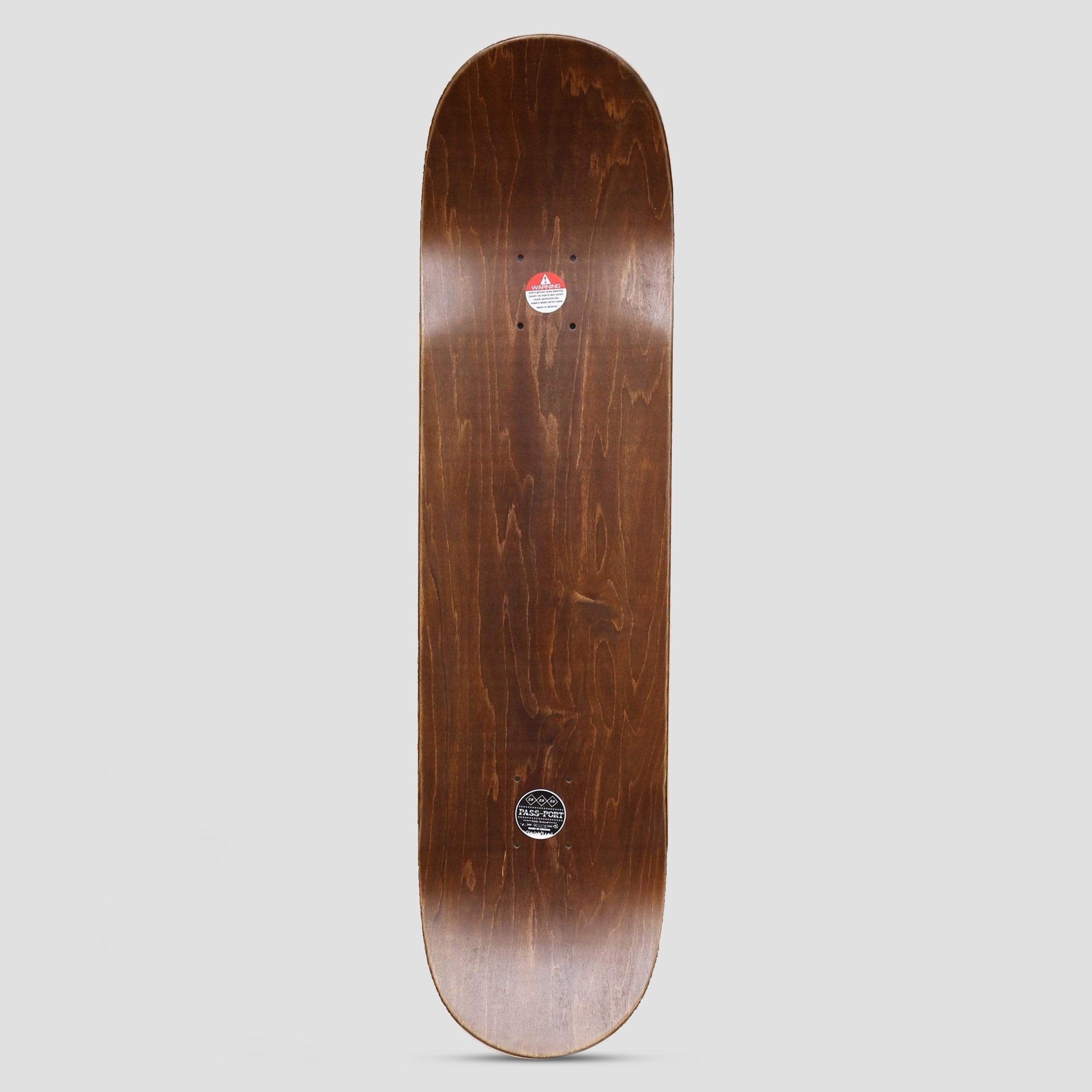 Passport 8.5 Bar Working Floral Series Skateboard Deck Yellow