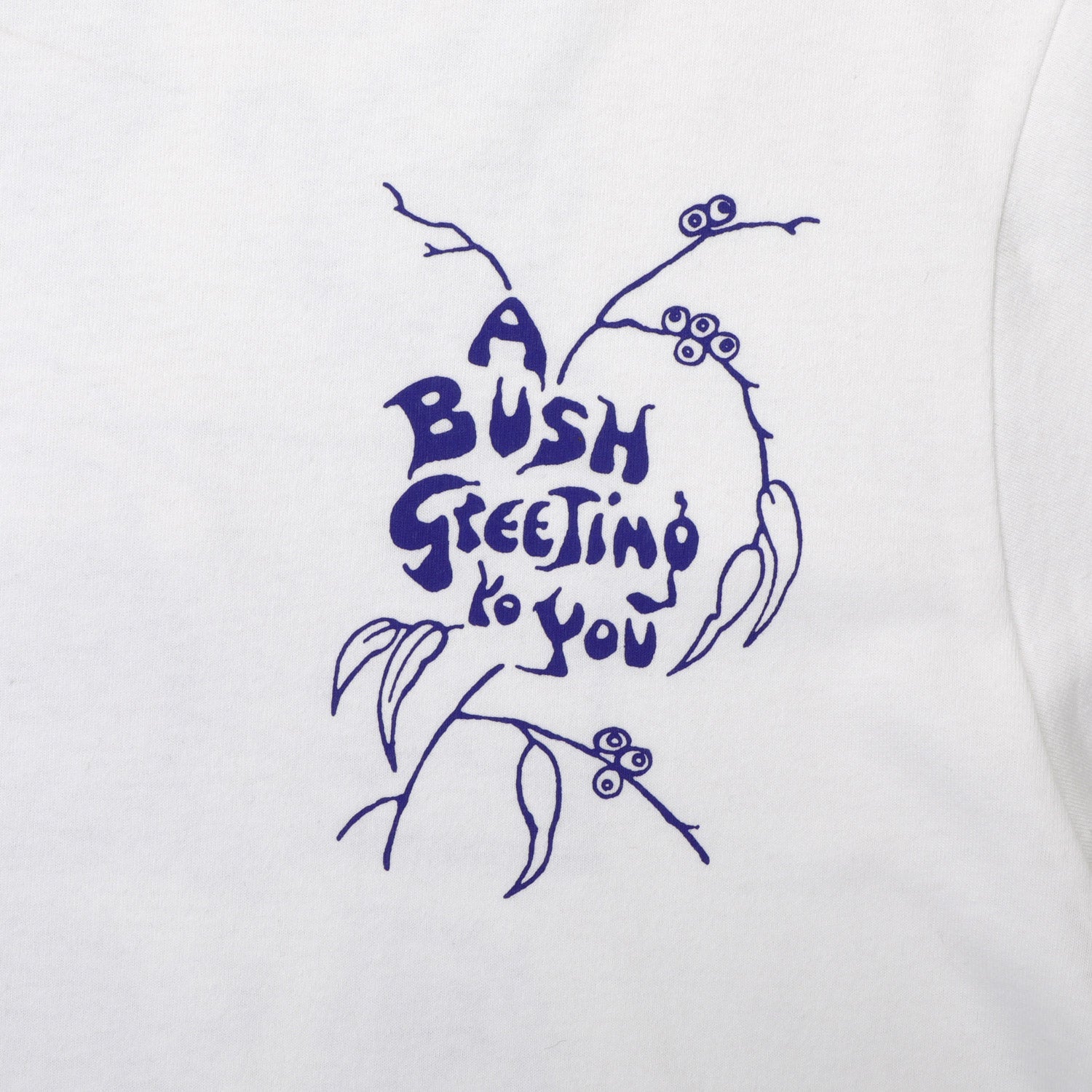 Passport Bush Greeting T-Shirt White