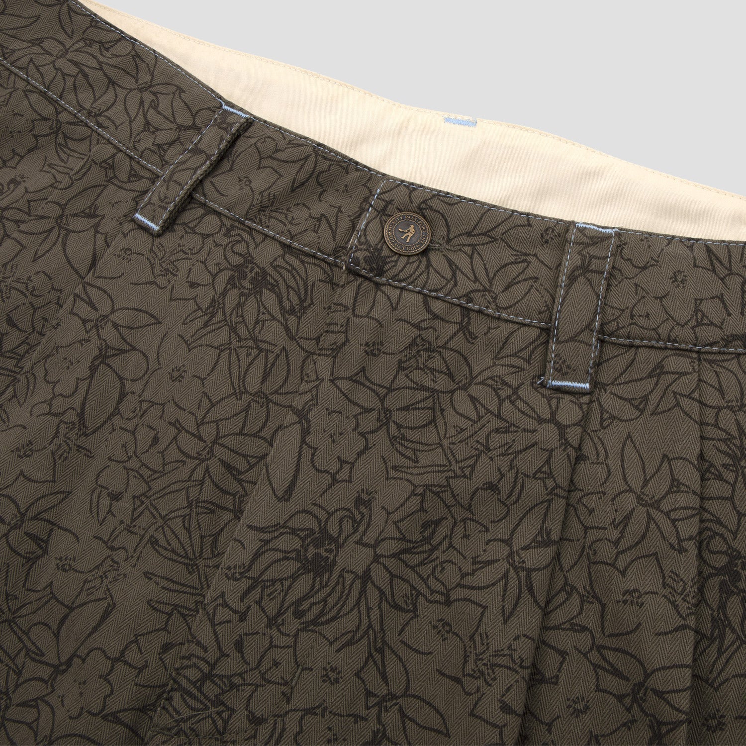 Passport Scribblegum Leagues Club Short Olive