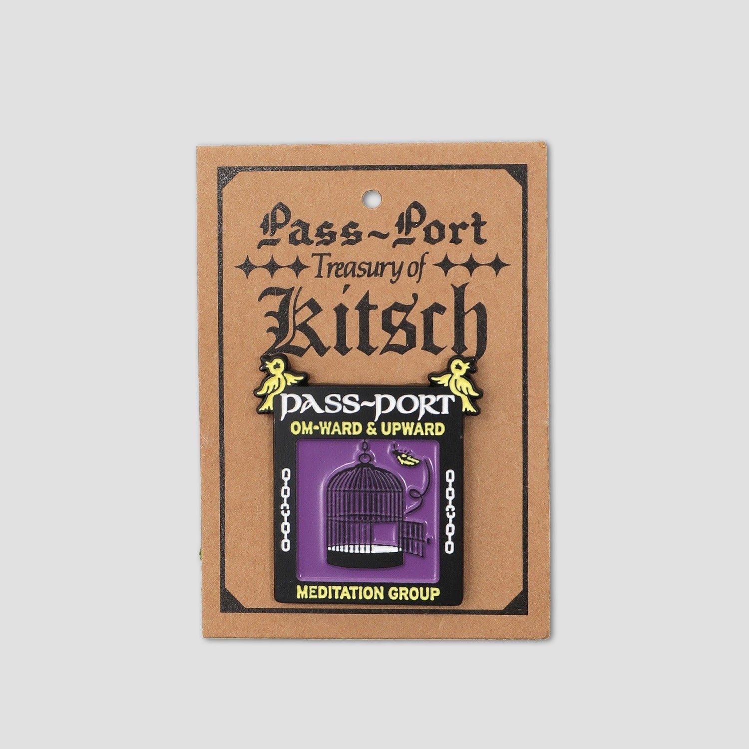 Passport Transcendental Pin Black / Multi