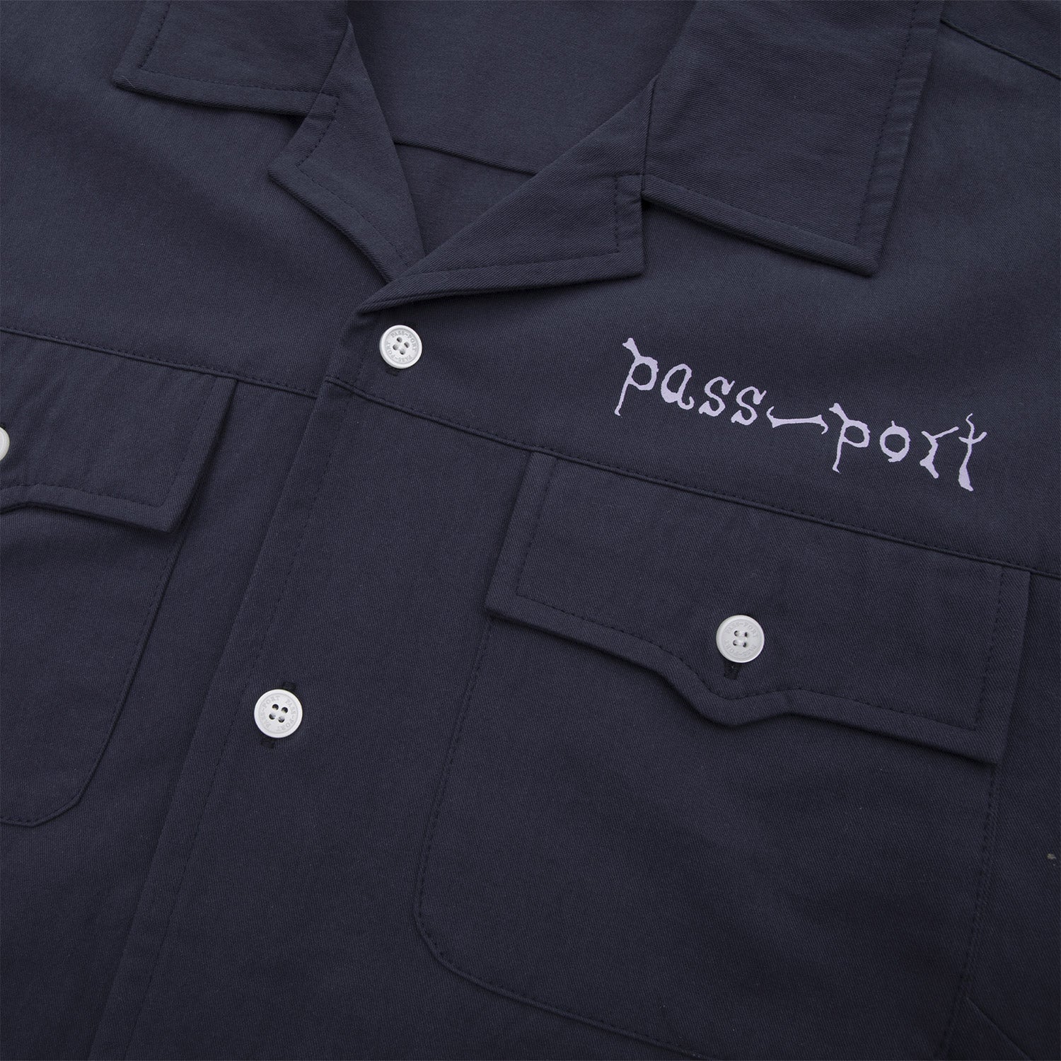 Passport Webbed Bed Packers Shirt Navy