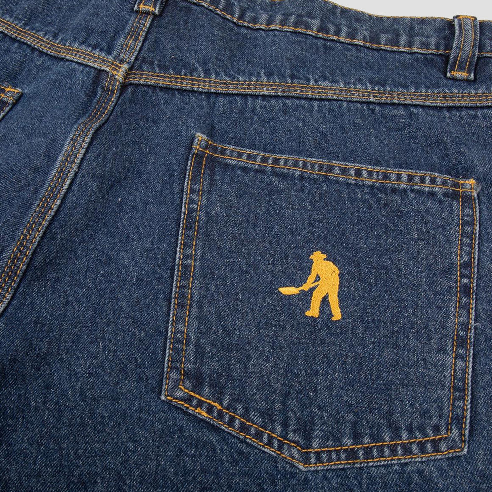 Passport Workers Club Jean Washed Dark Indigo