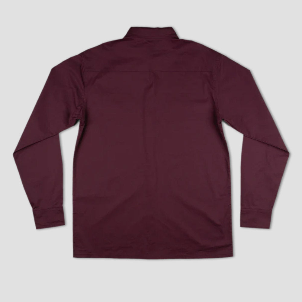 Passport Workers Longsleeve Shirt Merlot