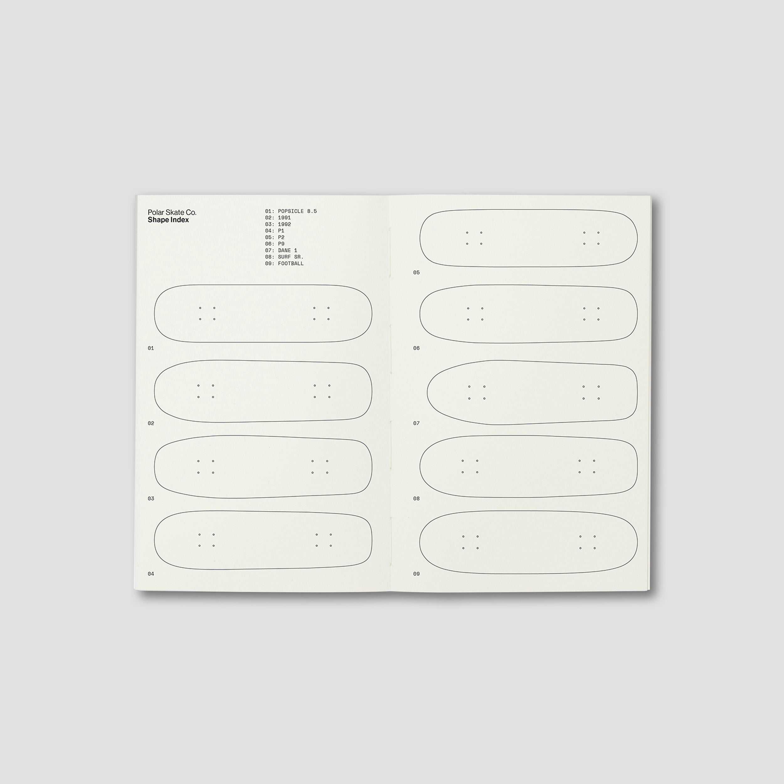 Polar + Pith Deck Book Black