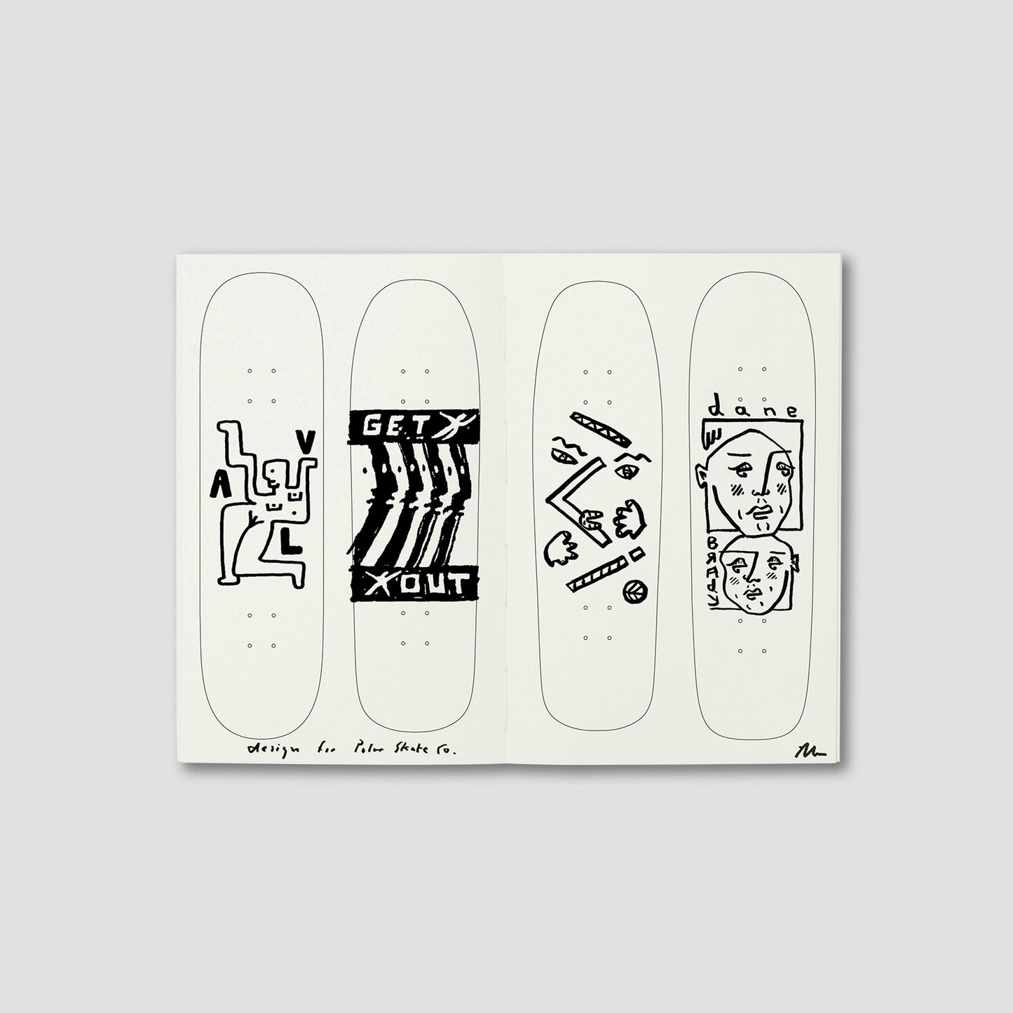 Polar + Pith Deck Book Black