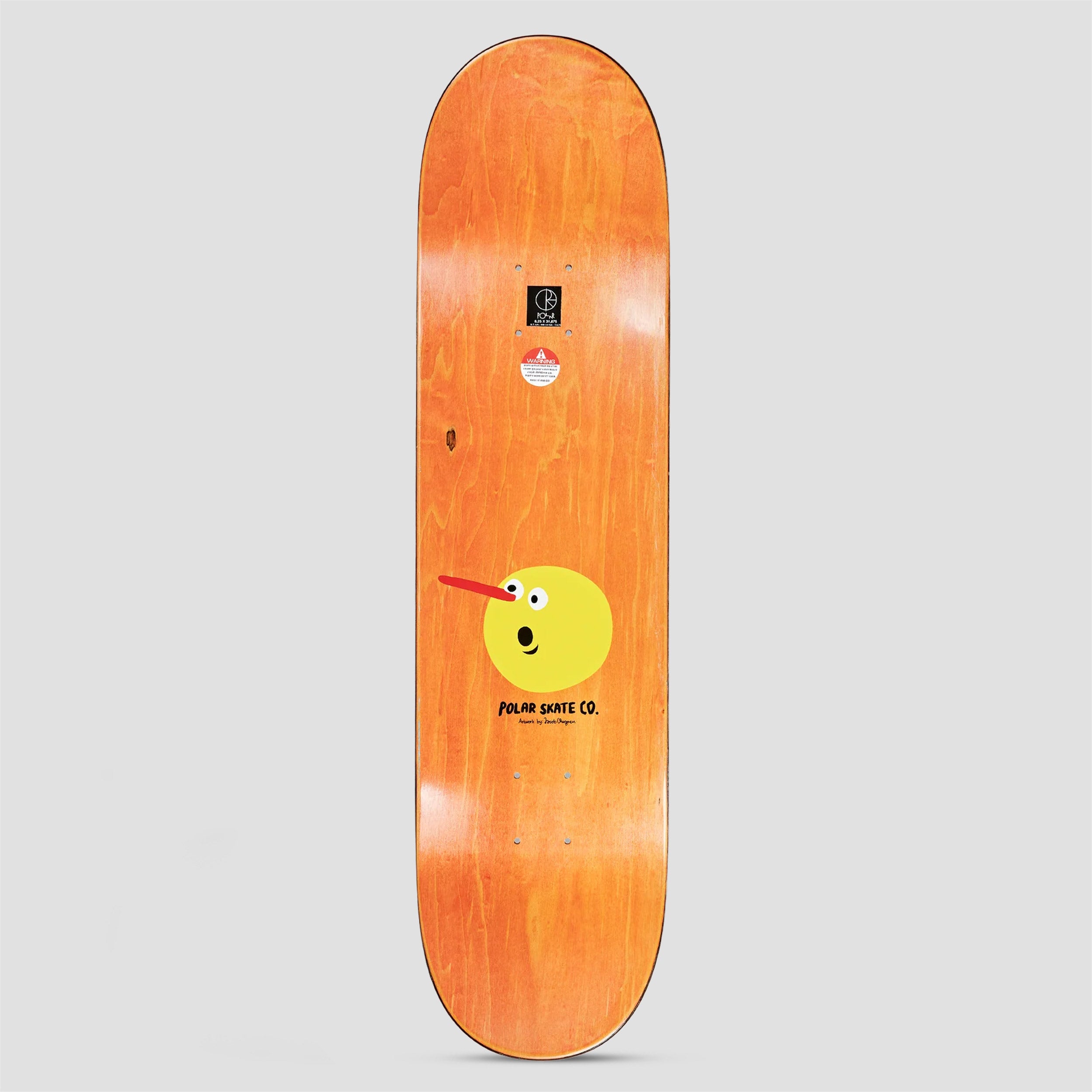 Polar 8.25 Oskar Rozenberg Beautiful Day Skateboard Deck