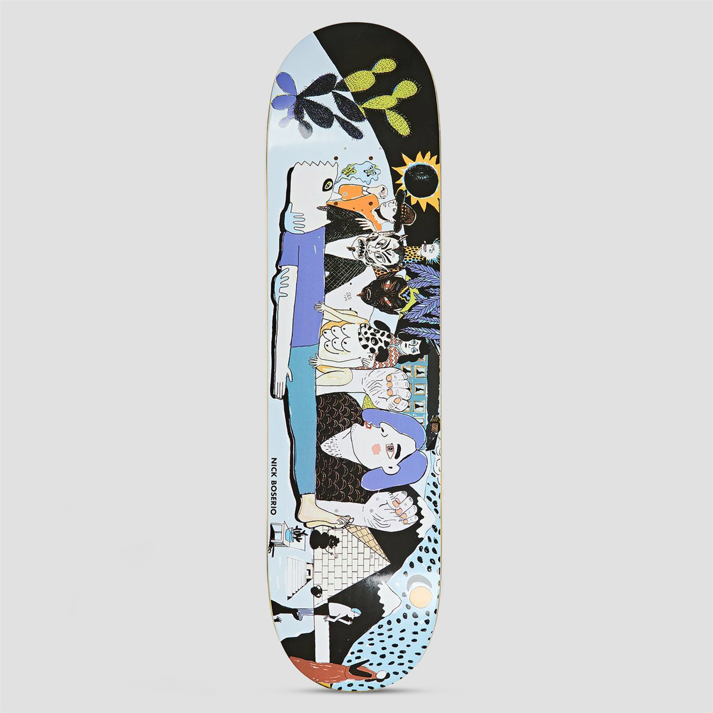 Polar 8.625 Nick Boserio Group Healing Skateboard Deck