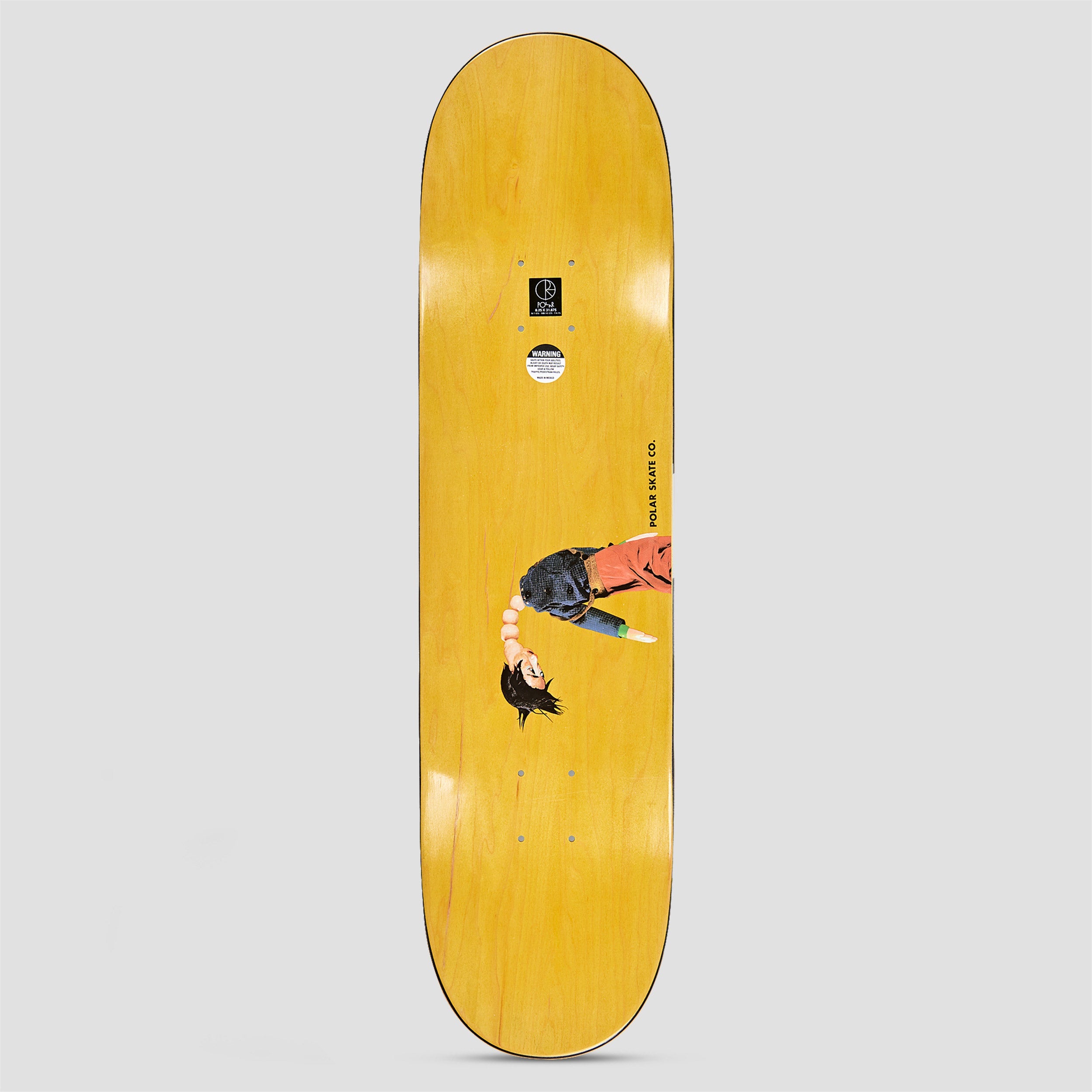 Polar 8.25 Roman Gonzalez Lorca White Skateboard Deck