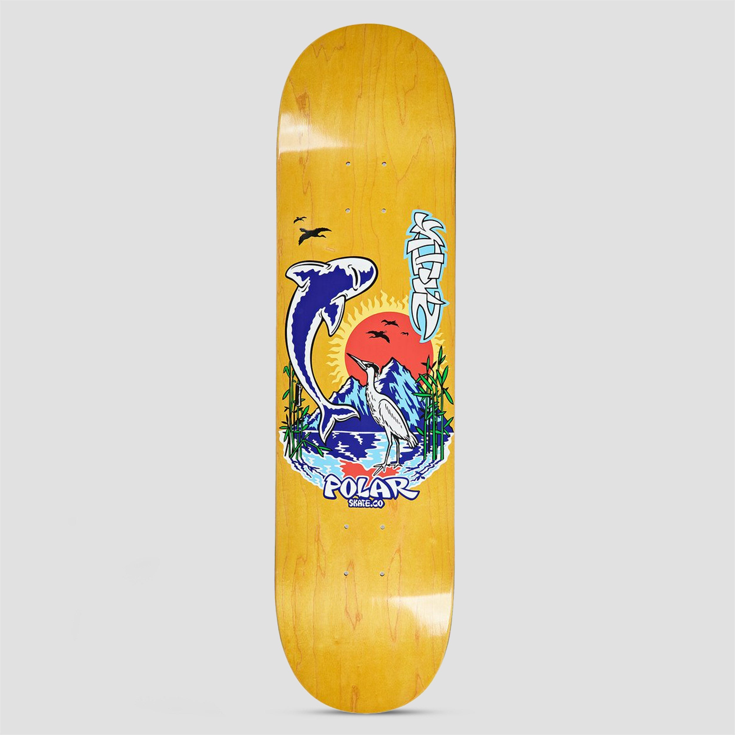 Polar 8.25 Shin Sanbongi Mt. Fuji Skateboard Deck