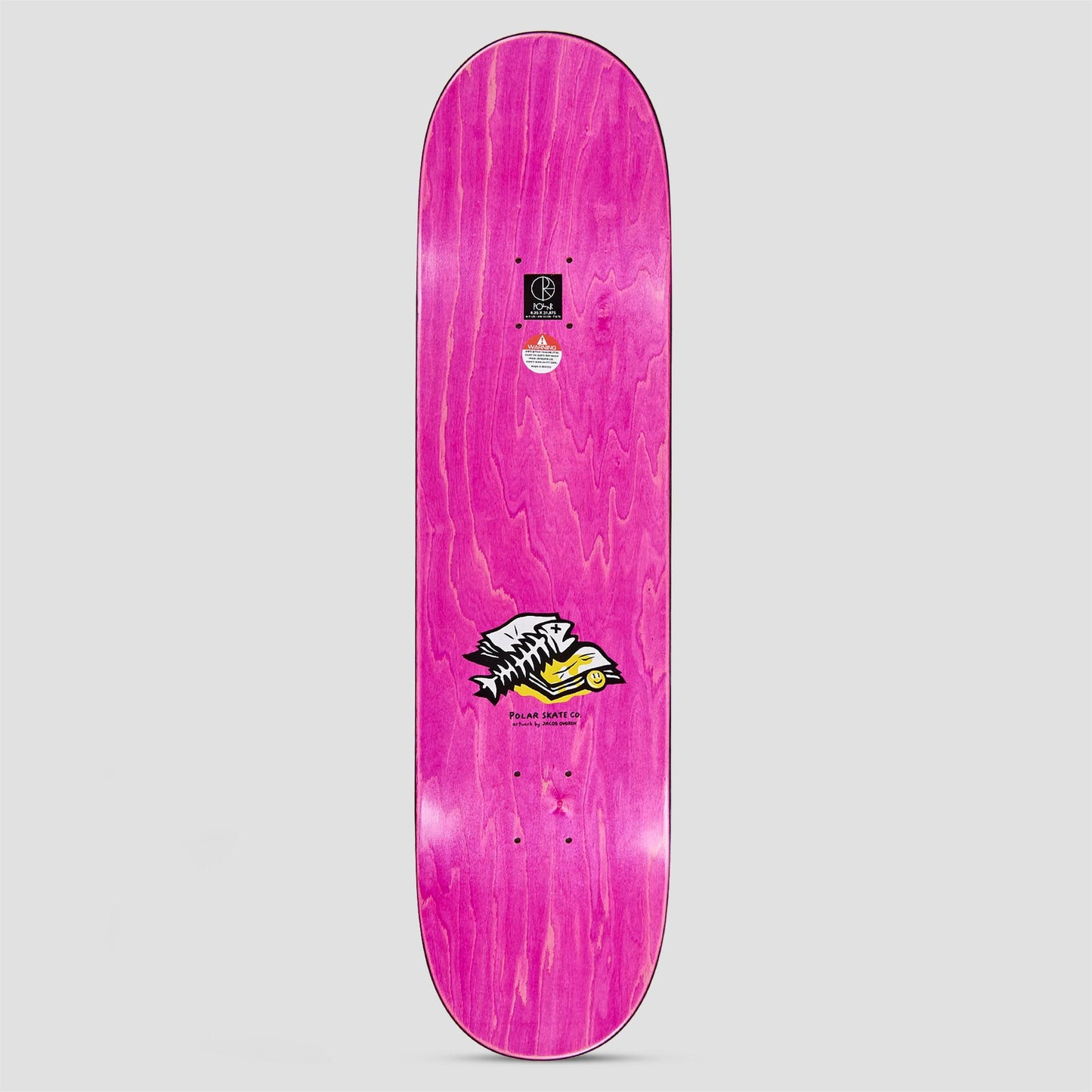 Polar 9.0 Dane Brady Trash Can Skateboard Deck